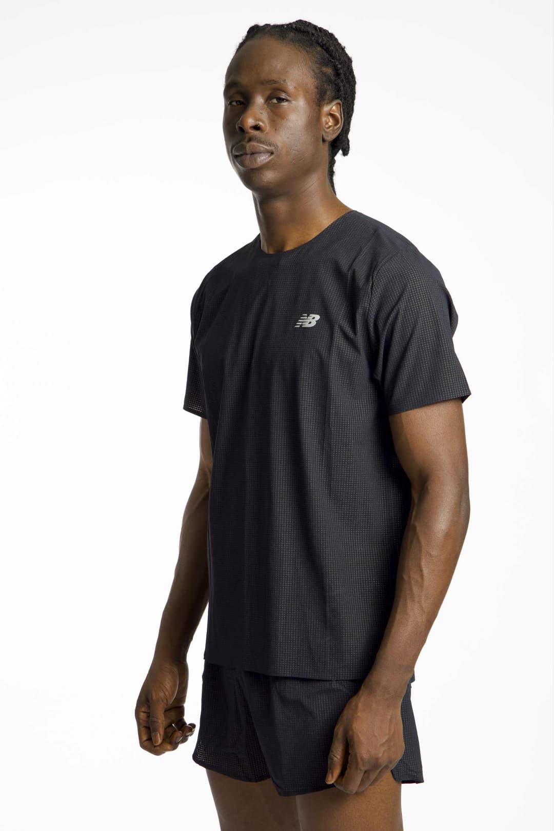 New Balance Race Day Ultra Light Herren T-Shirt Schwarz, Herren, Größe: L