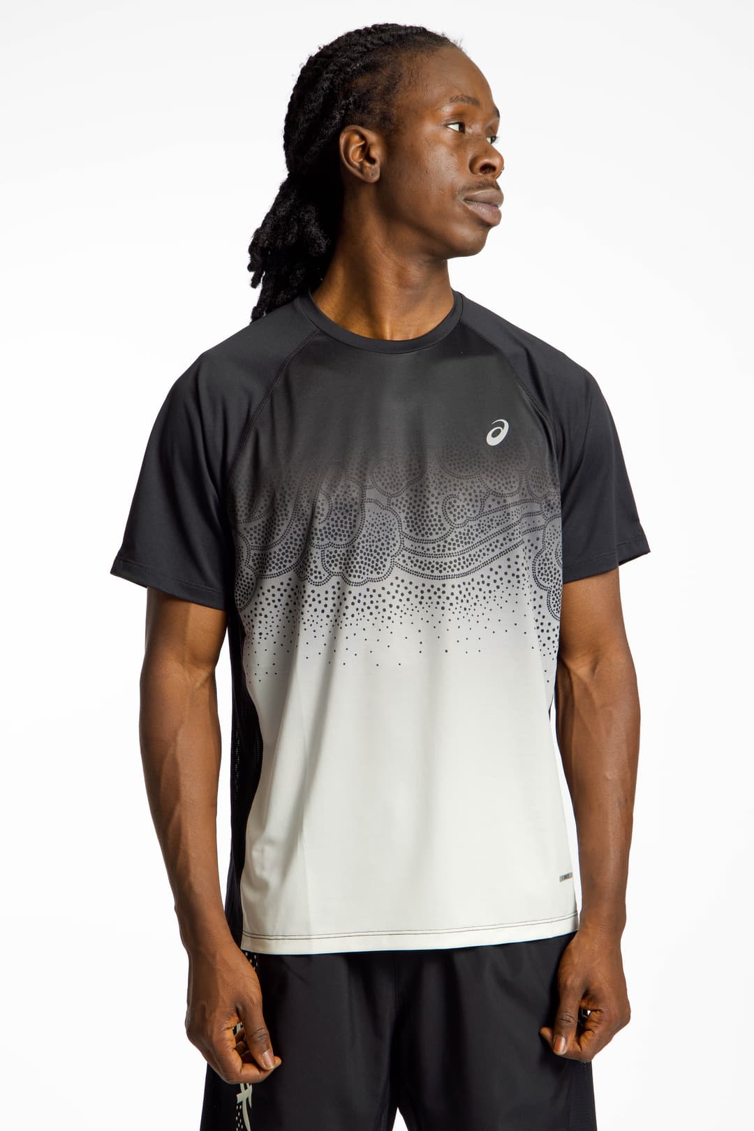 ASICS Road Fade Herren T-Shirt Schwarz, Herren, Größe: XL