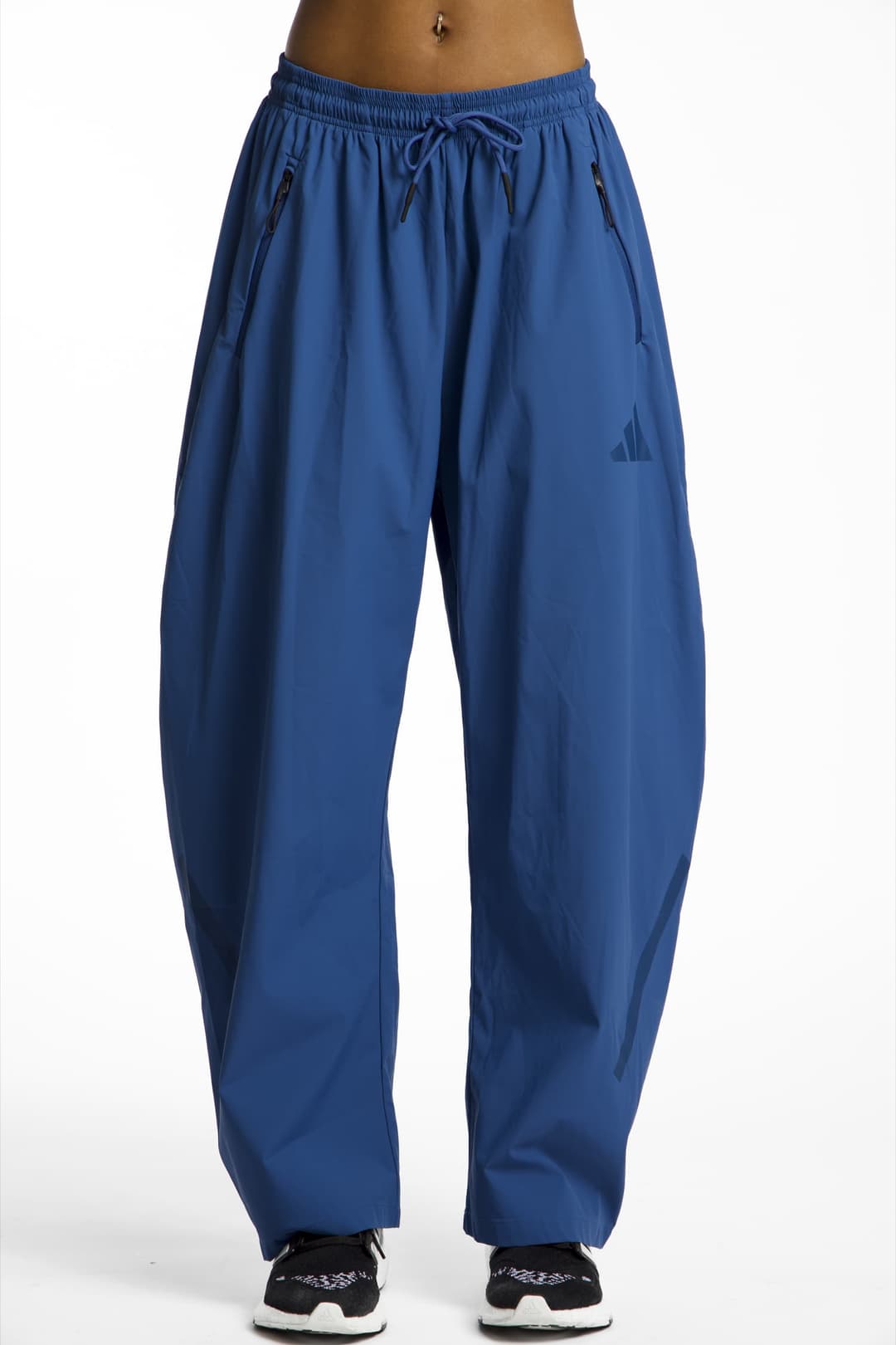 adidas Z.N.E. Woven Damen Trainerhose Blau, Damen, Größe: S