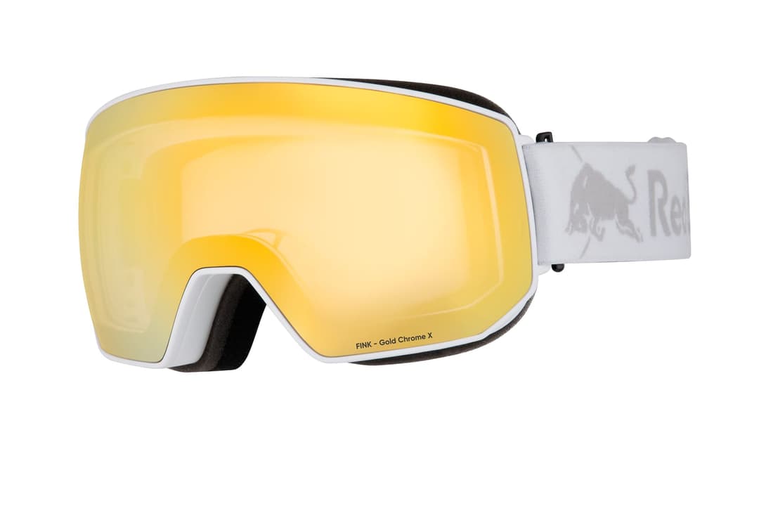Red Bull Spect Fink Skibrille Weiss, Herren, Größe: ONE SIZE