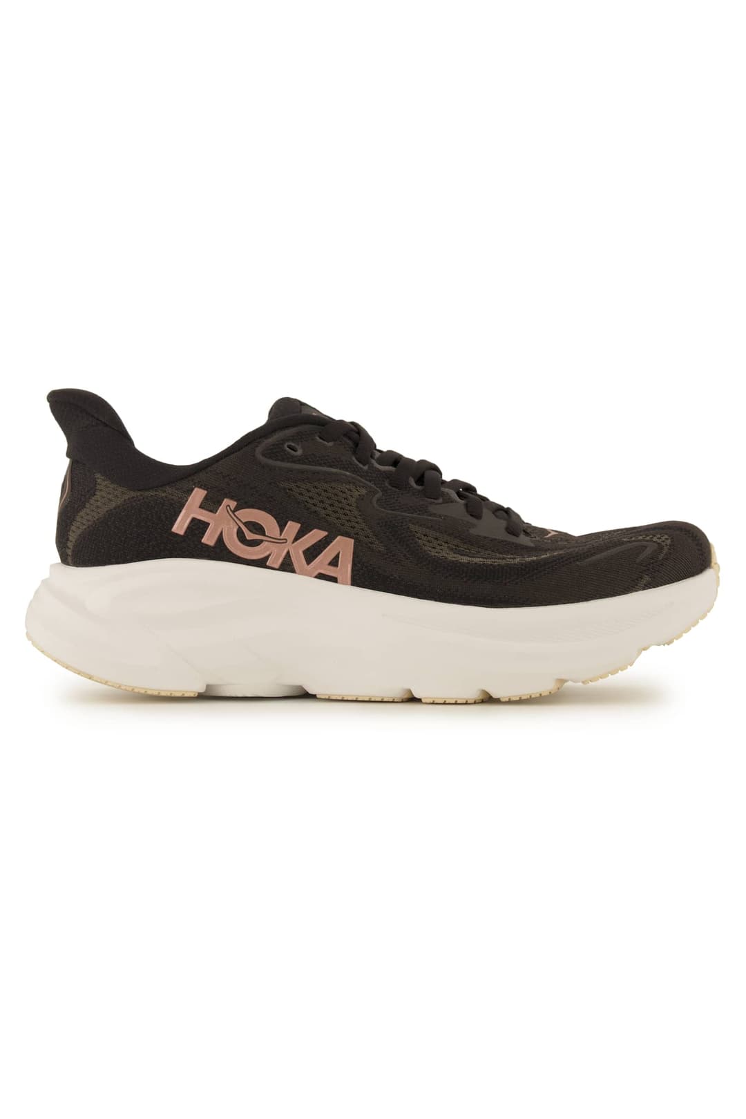 HOKA Clifton 10 Damen Laufschuh Schwarz, Damen, Größe: 5 1/2