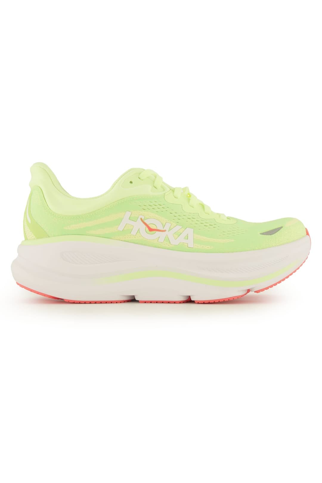 HOKA Bondi 9 Damen Laufschuh Gelb, Damen, Größe: 10 1/2