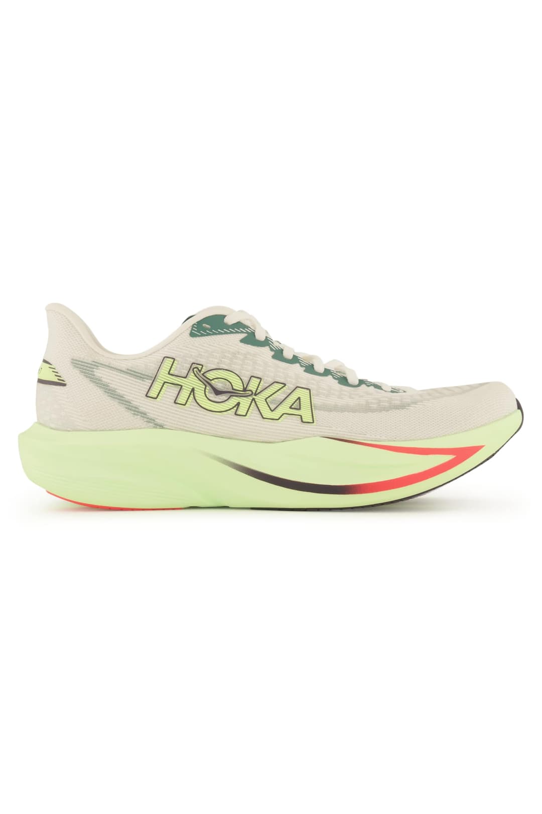 HOKA Mach 7 Damen Laufschuh Weiss, Damen, Größe: 6