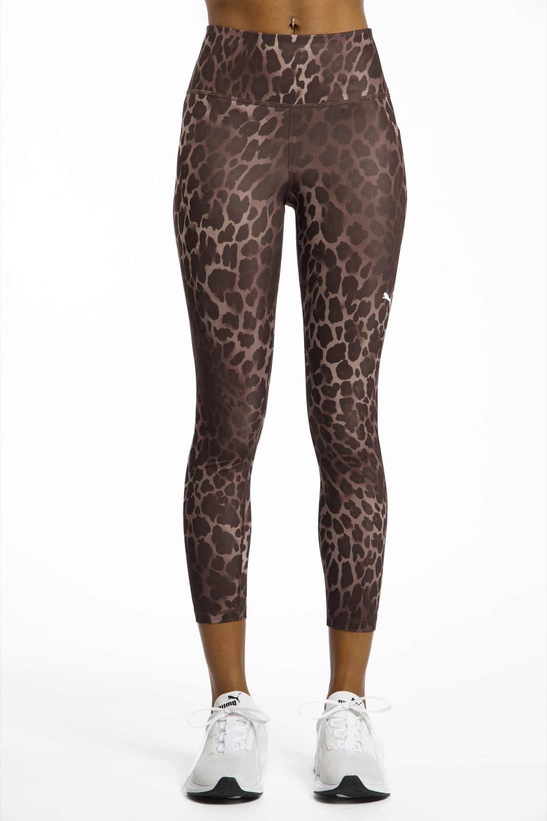 PUMA TRAIN ALL DAY Damen 7/8 Tight Braun, Damen, Größe: XS