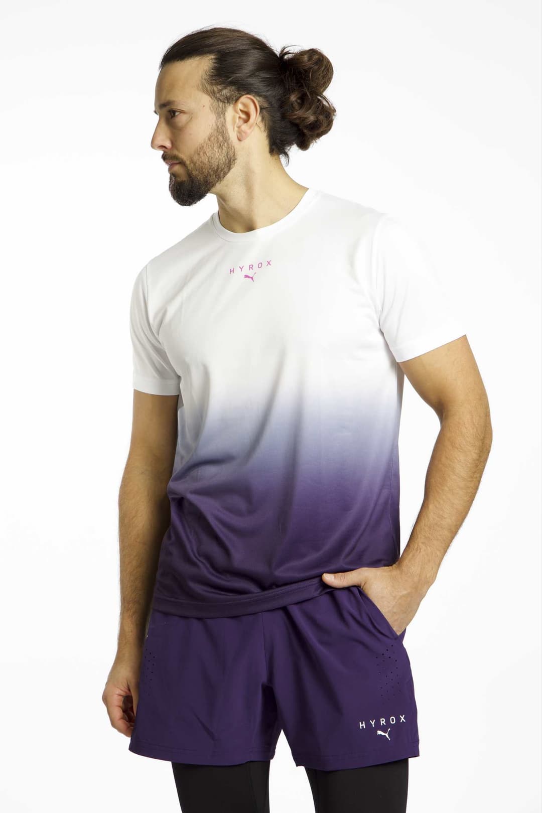PUMA x HYROX Herren T-Shirt Weiss, Herren, Größe: L