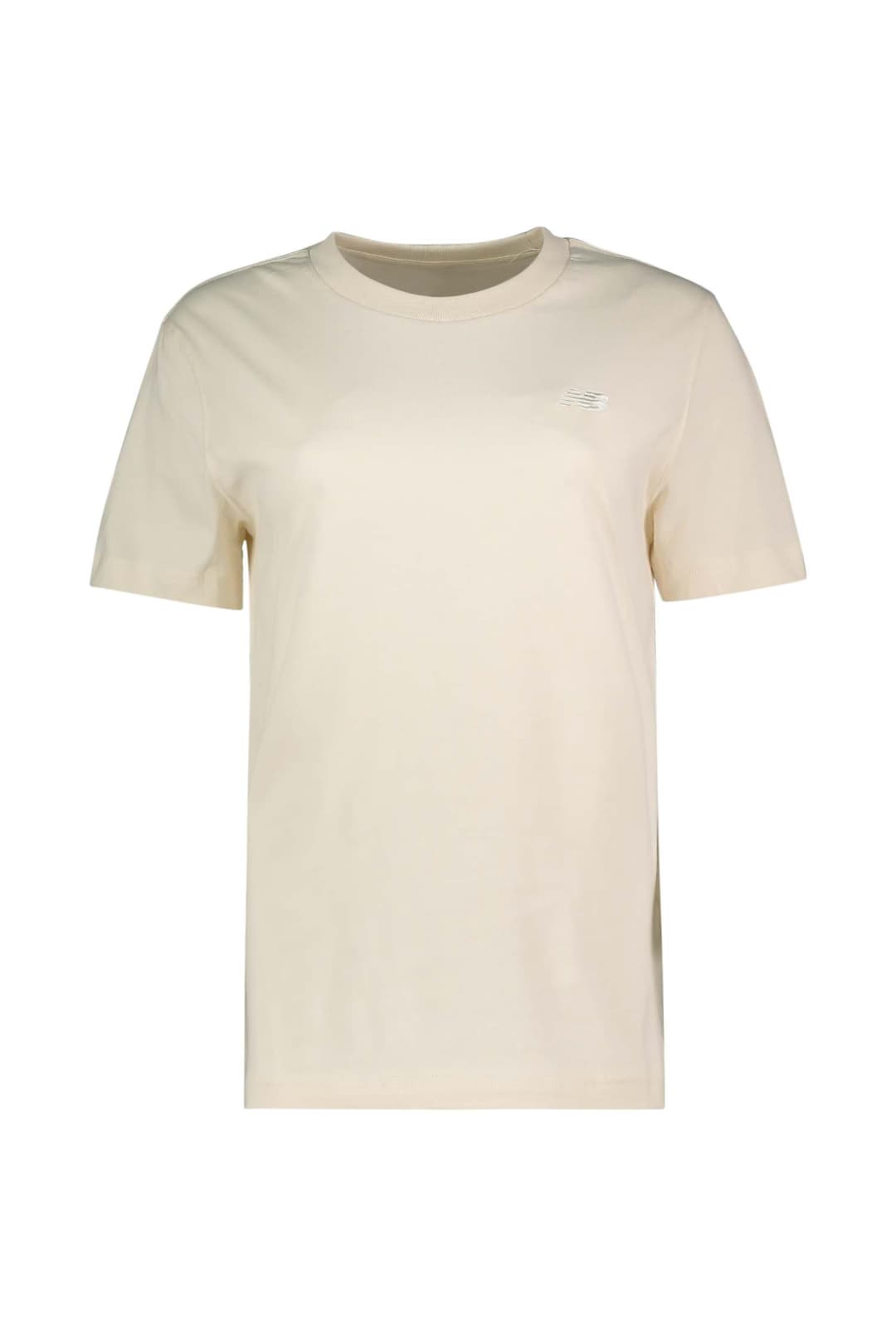 New Balance Jersey Small Logo Damen T-Shirt Beige, Damen, Größe: S