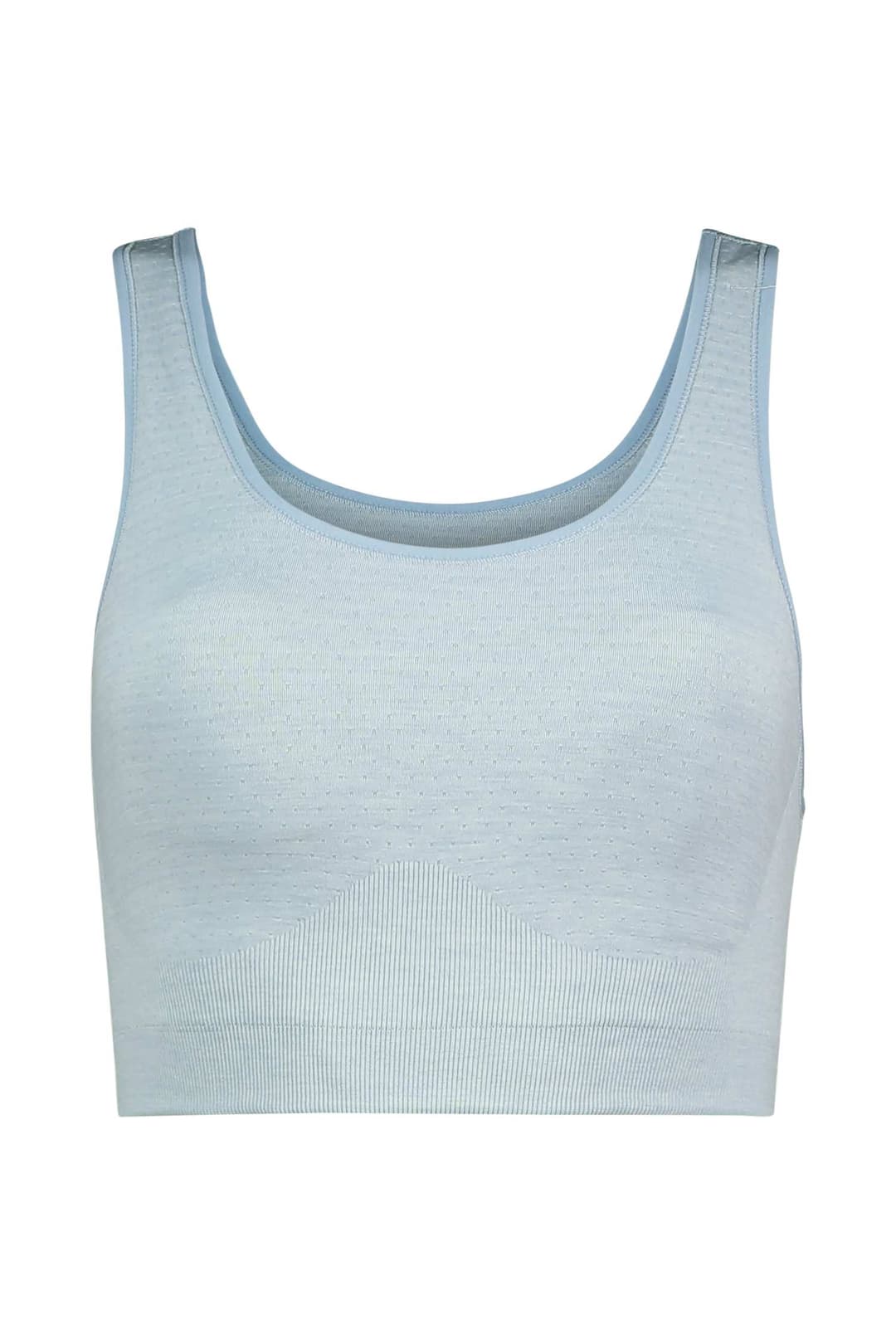 Odlo Seamless Medium Damen Sport-BH Blau, Damen, Größe: S