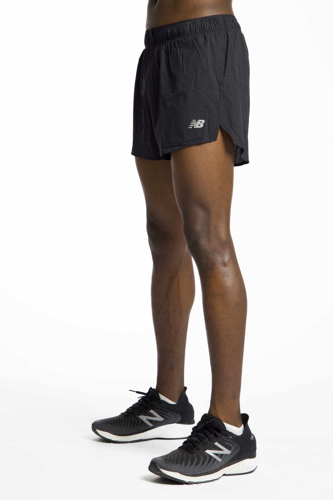New Balance RC Ultra Light Split 3" Herren Short Schwarz, Herren, Größe: XL