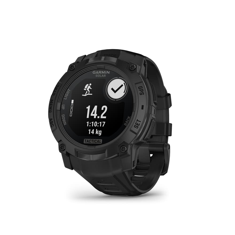 GARMIN Instinct® 3 Solar Tactical 50 mm Sportuhr Schwarz, Herren, Größe: 0