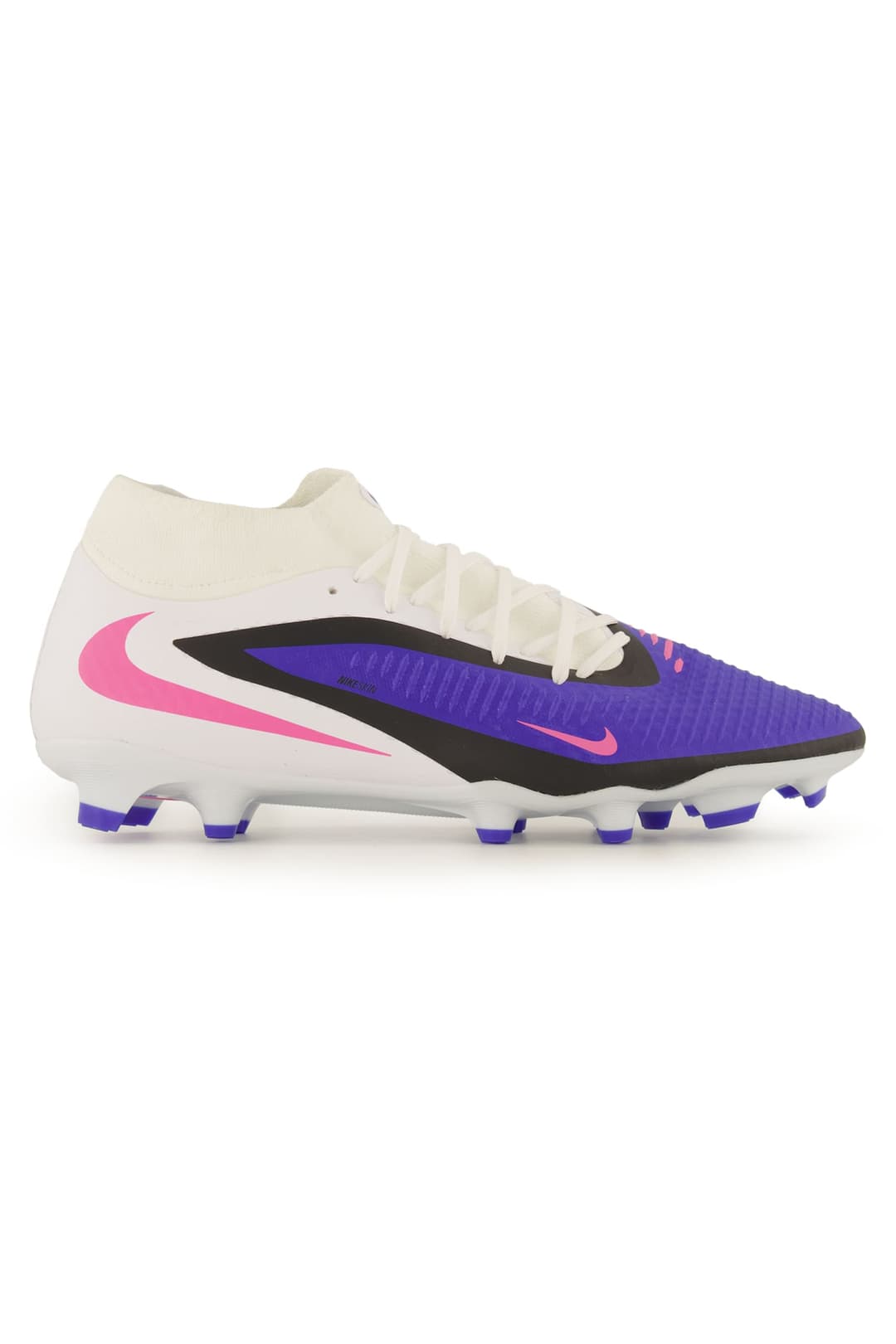 Nike Phantom 6 High Academy FG/MG Fussballschuh Weiss, Herren, Größe: 10