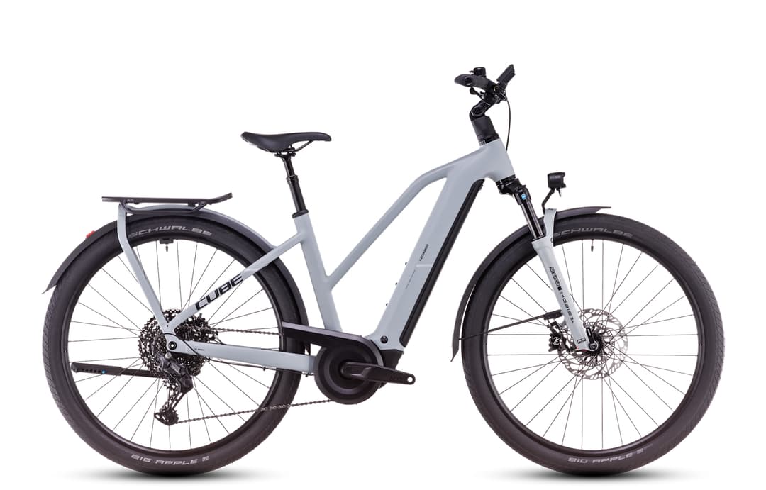 CUBE Kathmandu Hybrid EX 800 28 E-Bike Grau, Herren, Größe: 46