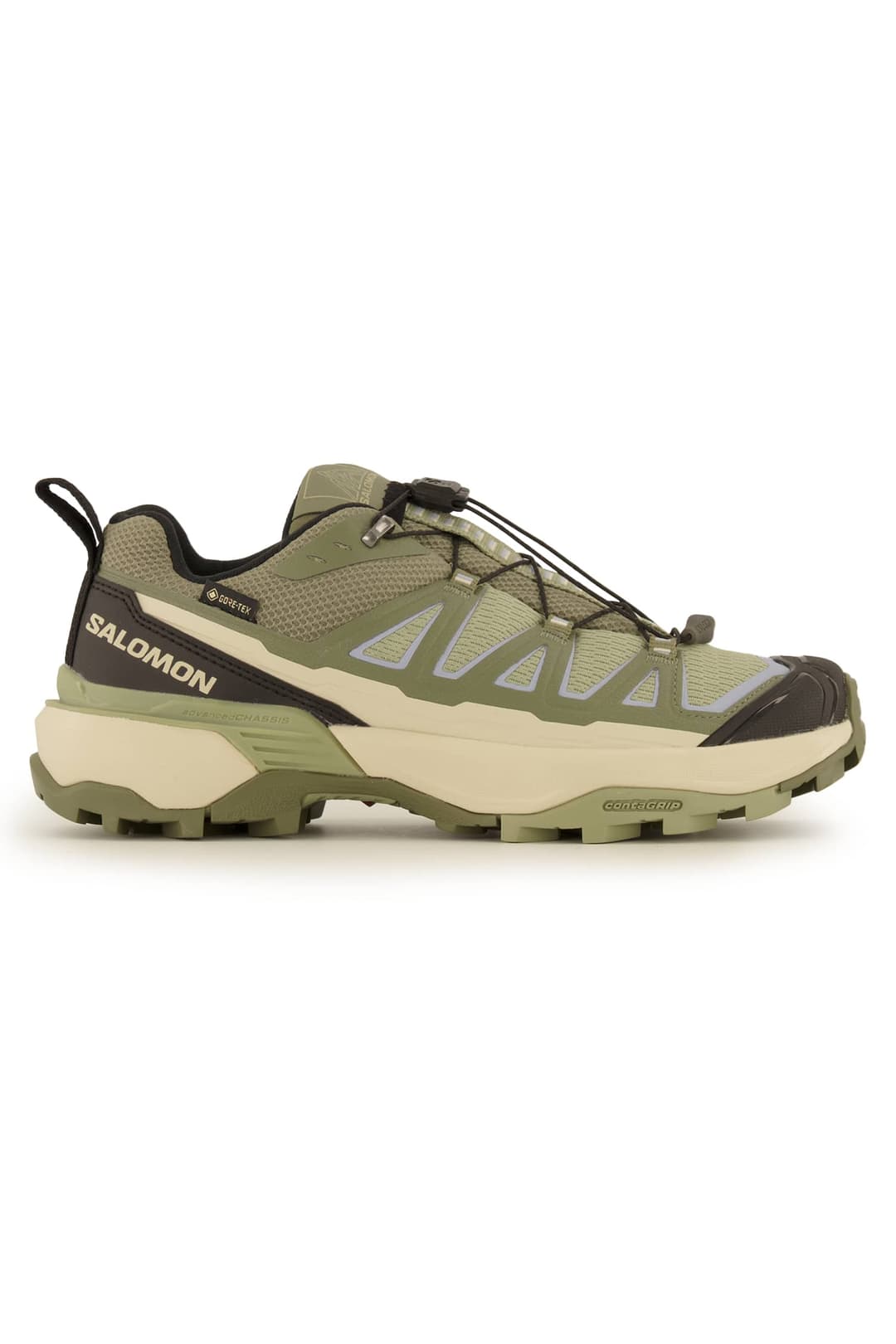 Salomon X Ultra 360 Edge Gore-Tex® Damen Trekkingschuh Grün, Damen, Größe: 4 1/2