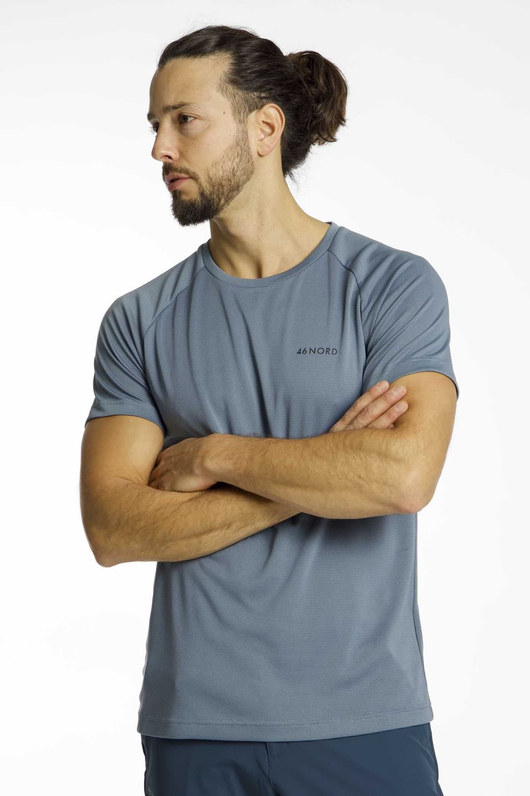 46 NORD Herren T-Shirt Blau, Herren, Größe: S
