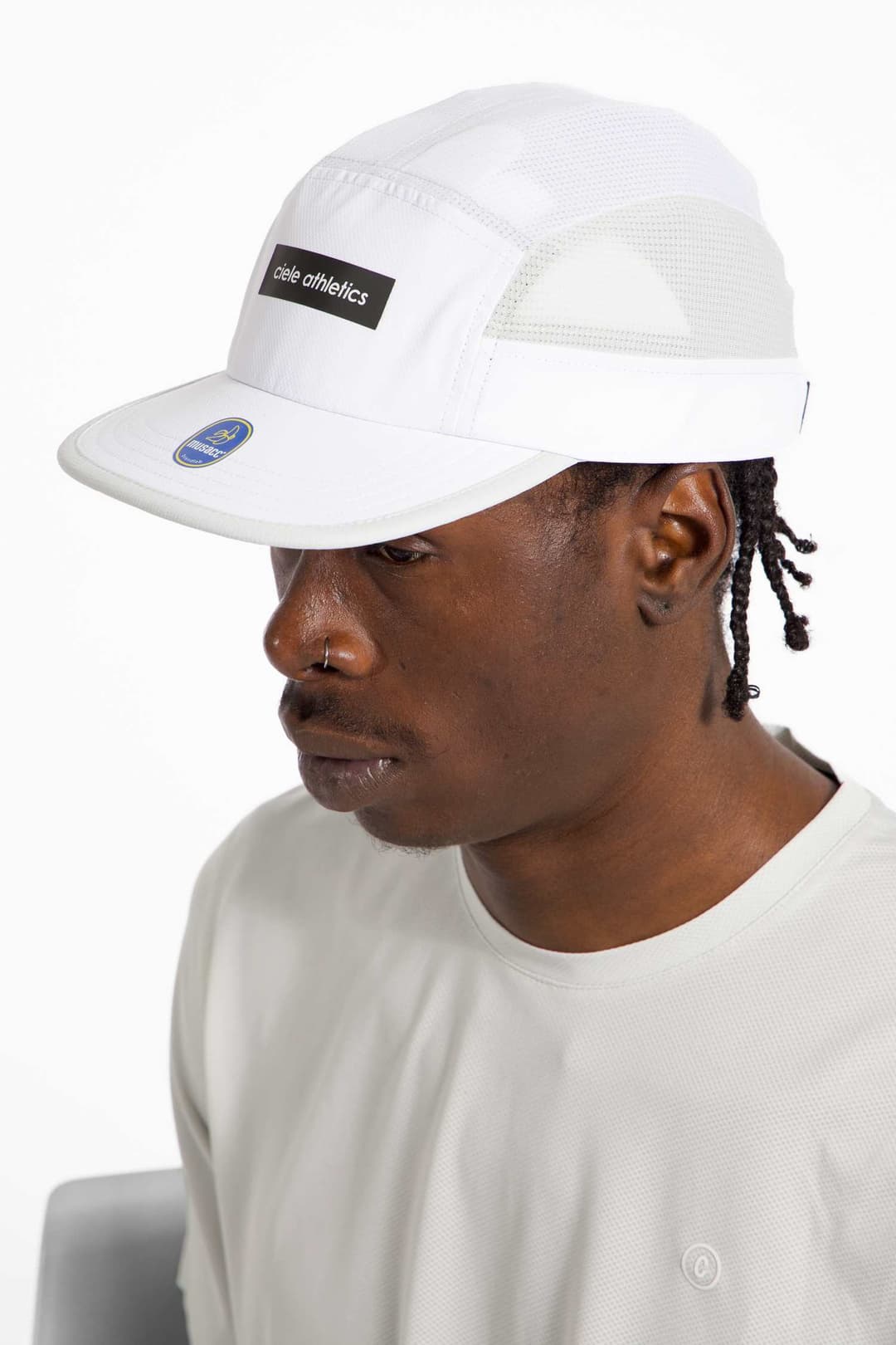 Ciele GO Field Iconic Bar Cap Weiss, Herren, Größe: 0