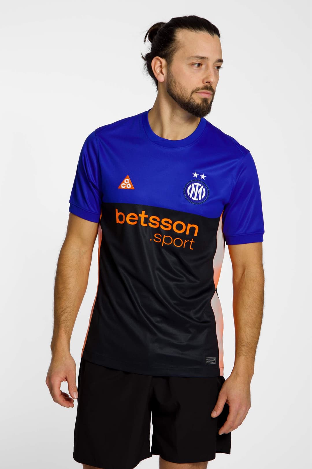 Nike Inter Mailand 4th Replica Herren Fussballtrikot 25/26 Blau, Herren, Größe: L