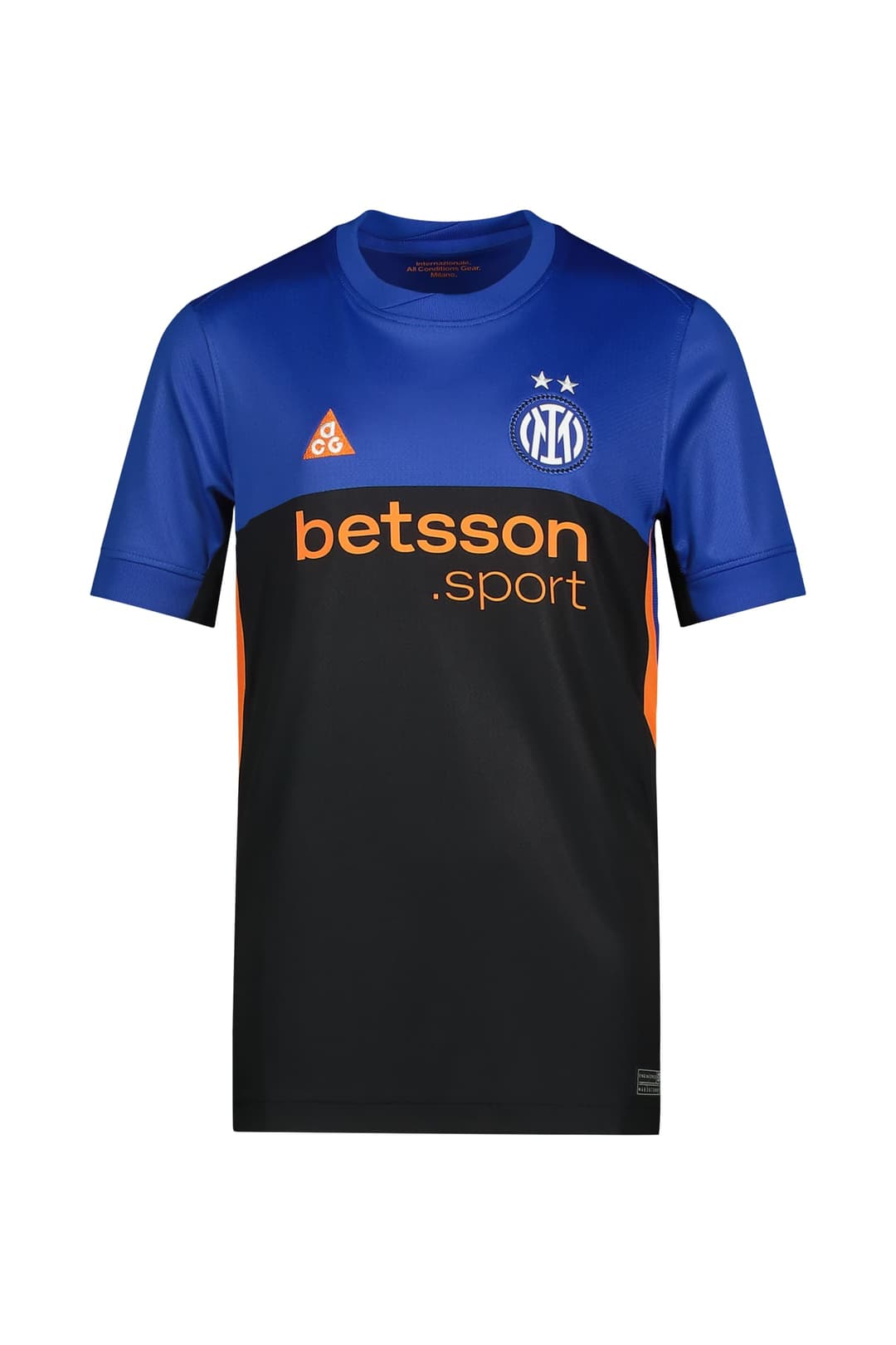 Nike Inter Mailand 4th Replica Kinder Fussballtrikot 25/26 Blau, , Größe: 152