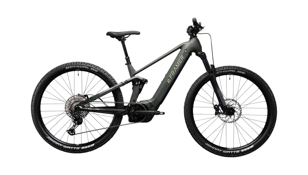 e-Framer Sport 29 E-Mountainbike Grün, Herren, Größe: M
