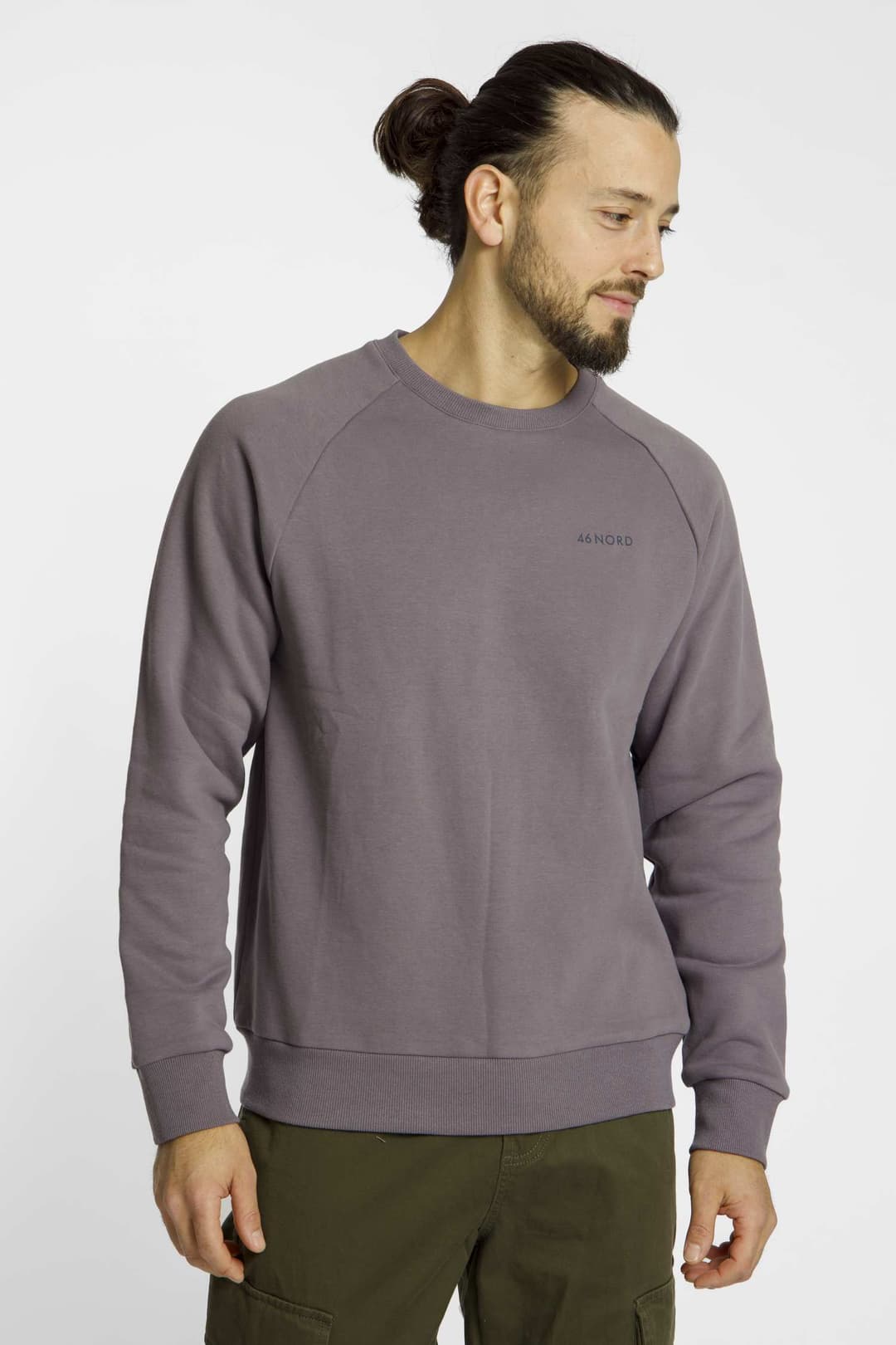 46 NORD Herren Pullover Lila, Herren, Größe: M