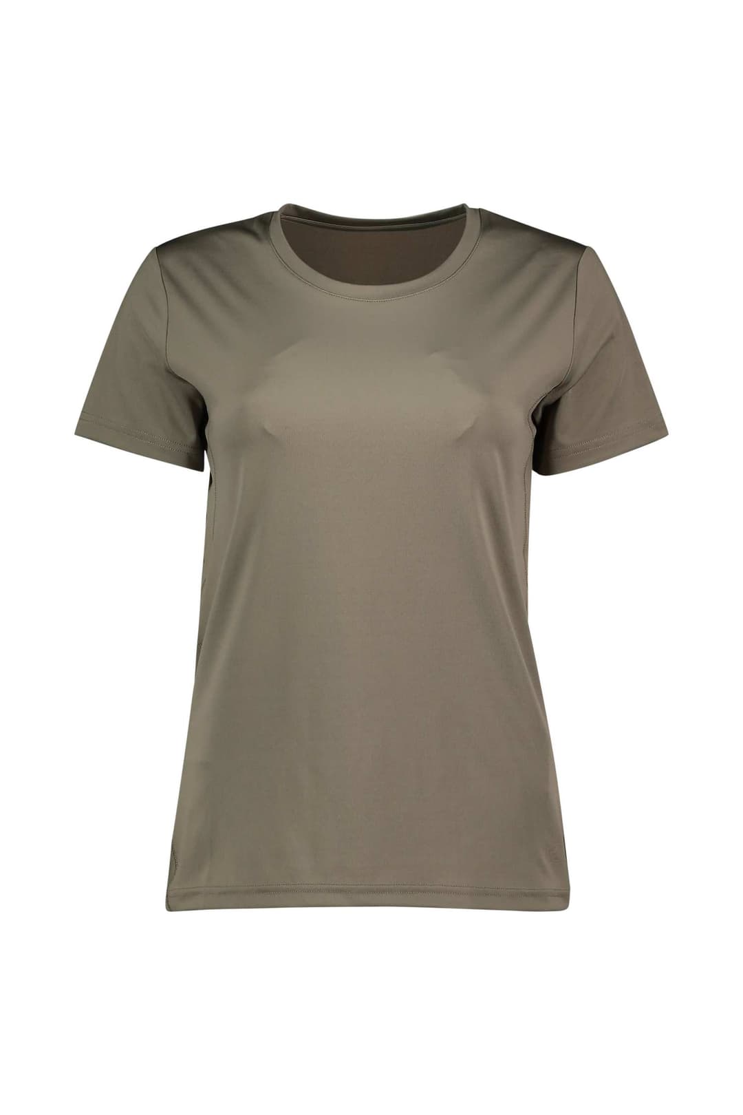 POWERZONE Damen T-Shirt Khaki, Damen, Größe: XS