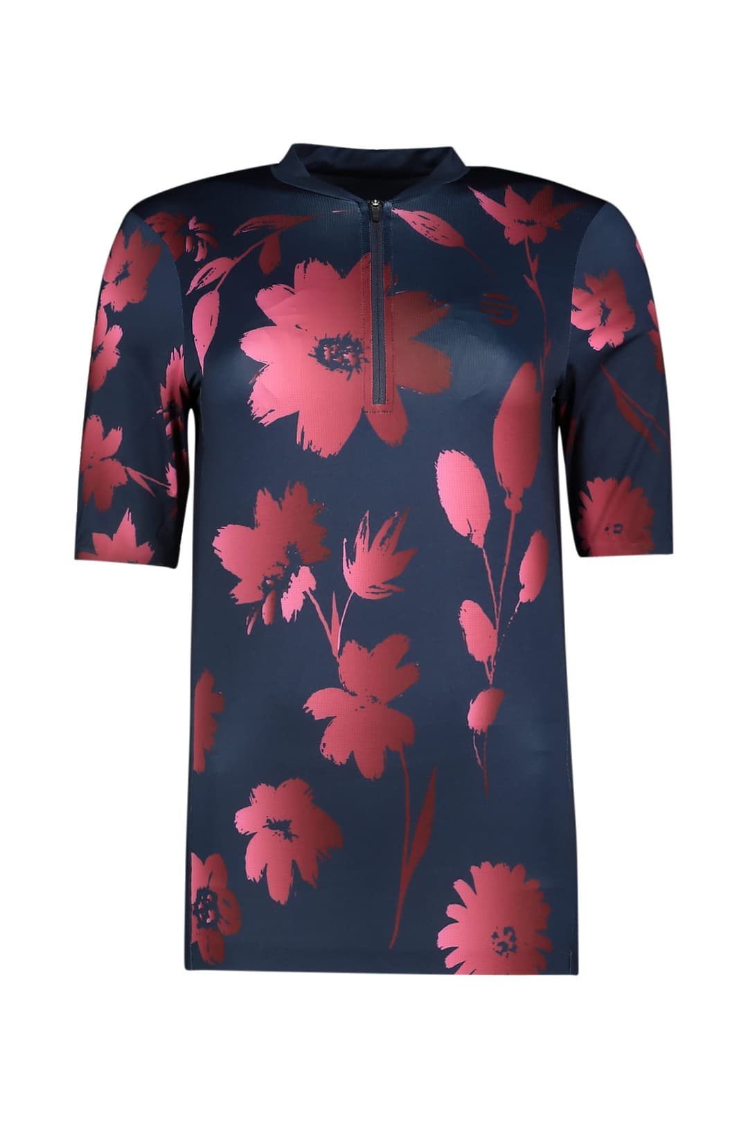 Stoke Inula Half-Zip Damen Biketrikot Blau, Damen, Größe: XS