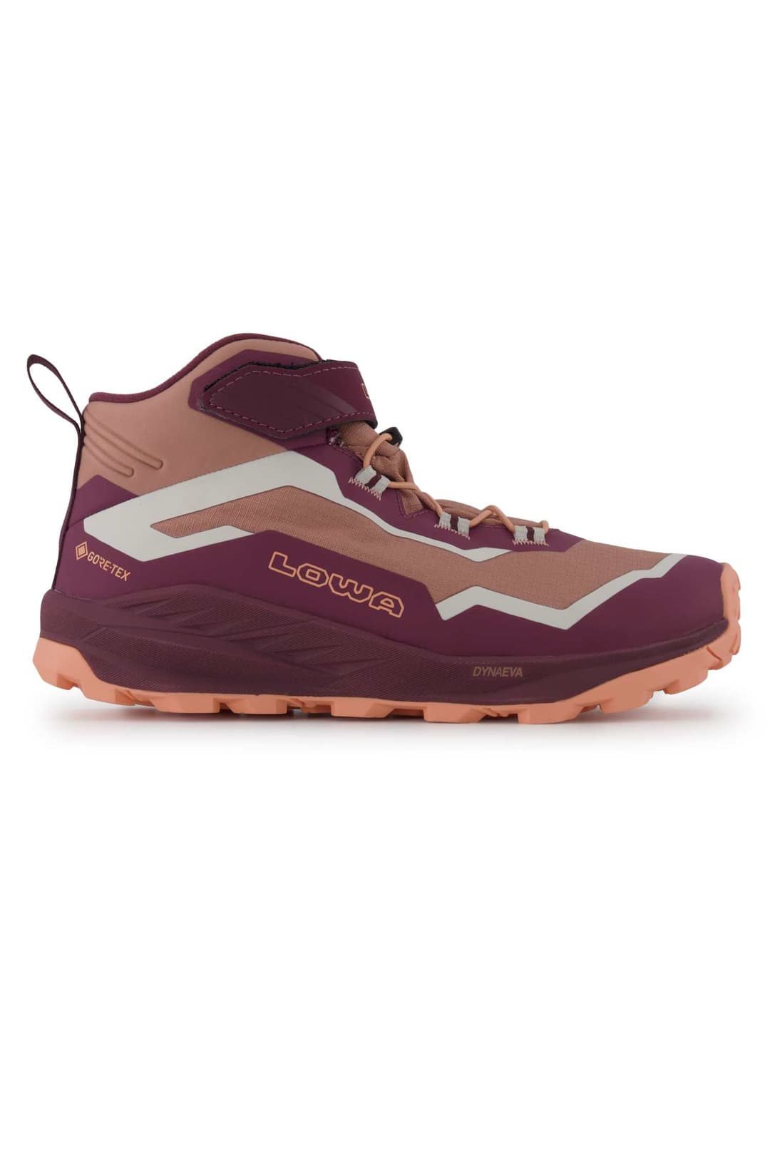 LOWA Trailux Mid Gore-Tex® Kinder Wanderschuh Dunkelrot, , Größe: 38