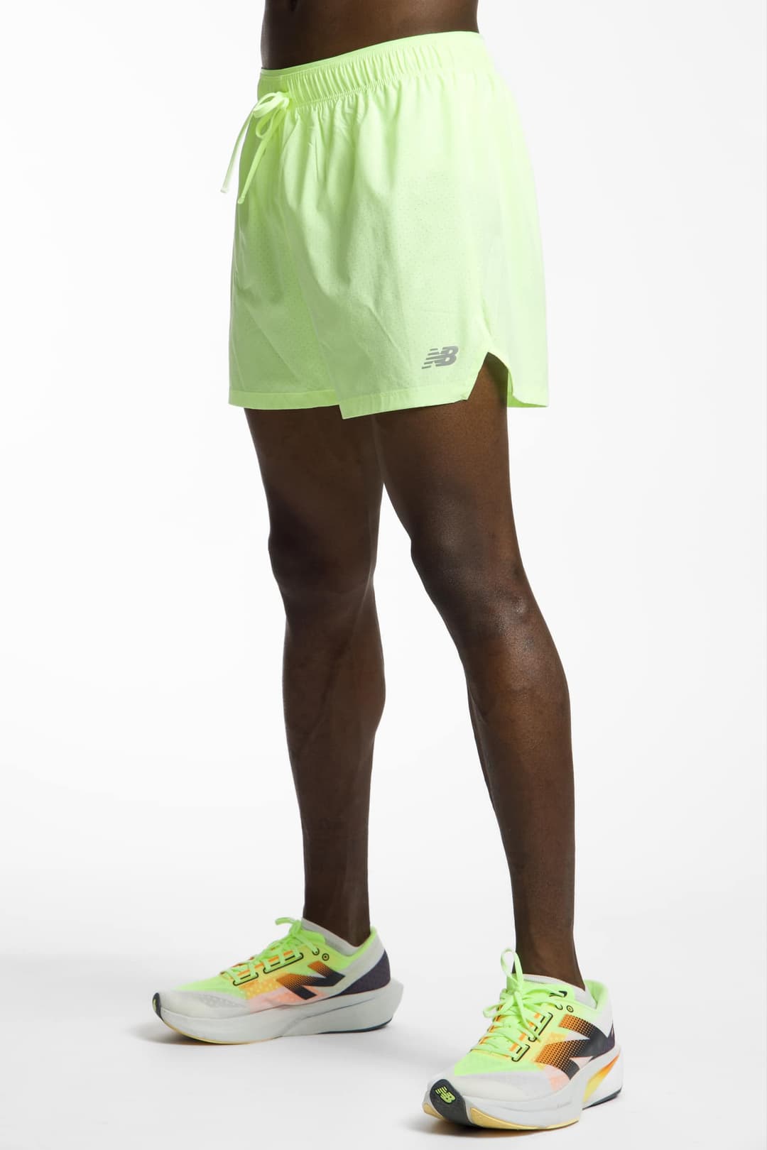 New Balance RC Seamless 5" Herren Short Gelb, Herren, Größe: XL
