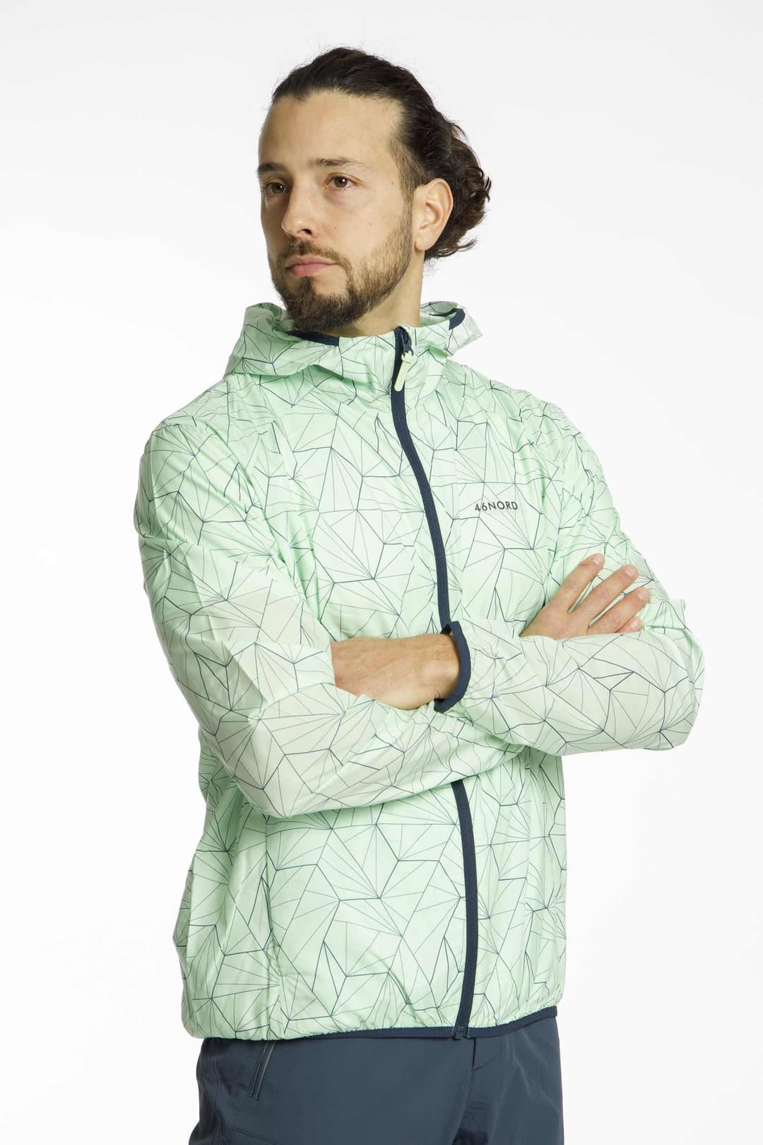 46 NORD Herren Outdoorjacke Grün, Herren, Größe: M