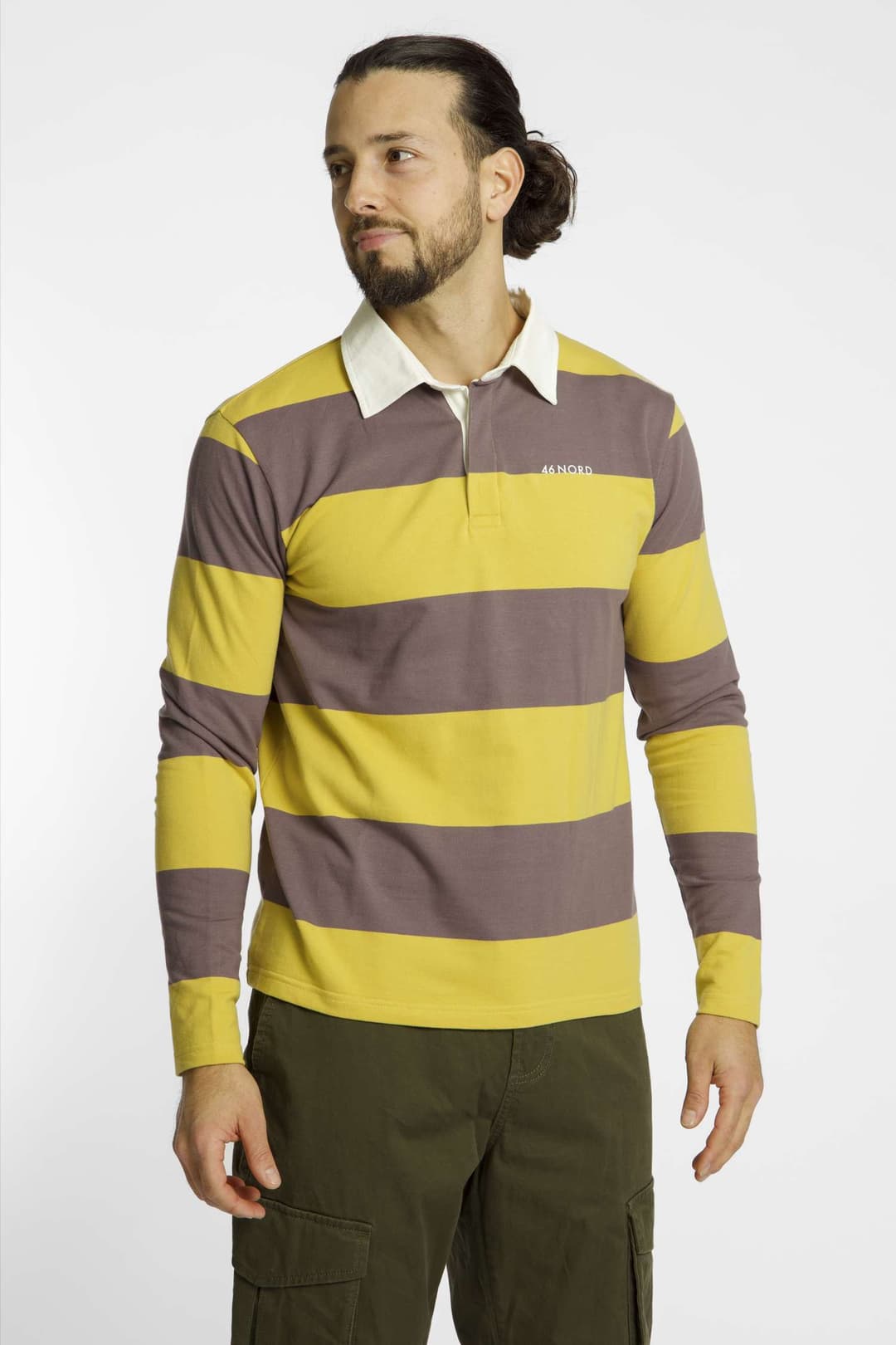 46 NORD Herren Poloshirt Gelb, Herren, Größe: M