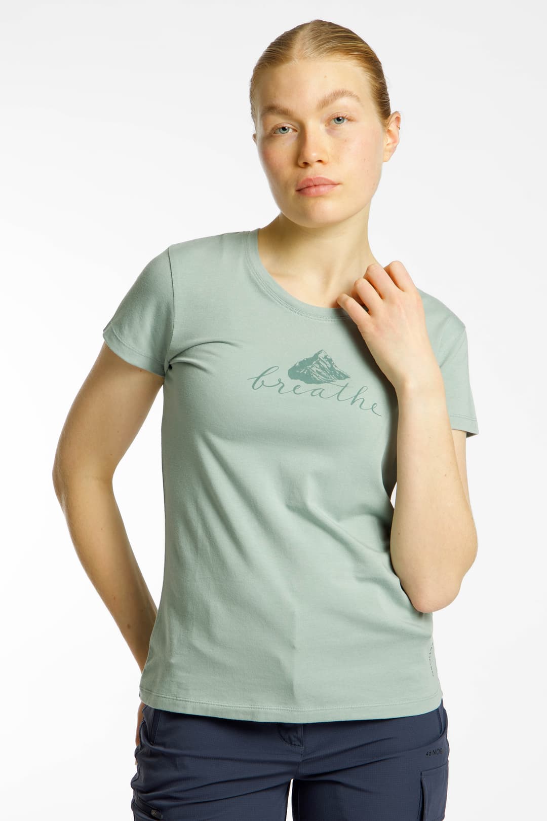 46 NORD Damen T-Shirt Grau, Damen, Größe: 36