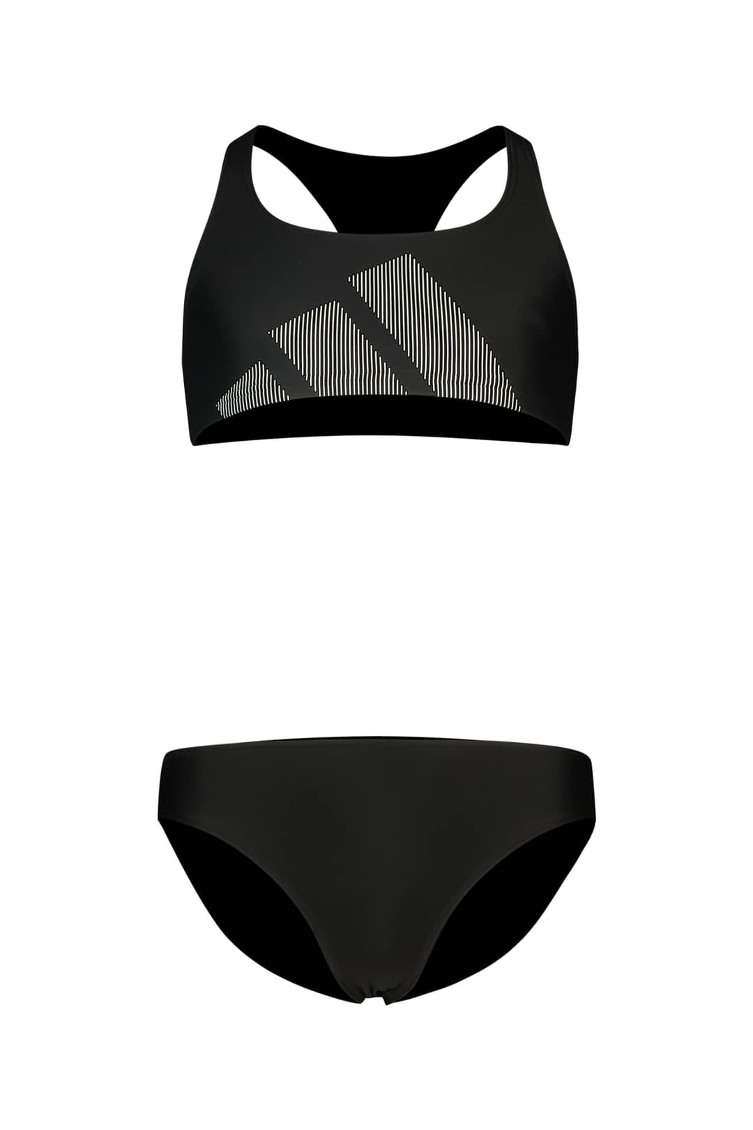 adidas Big Logo Mädchen Bikini Schwarz, , Größe: 128