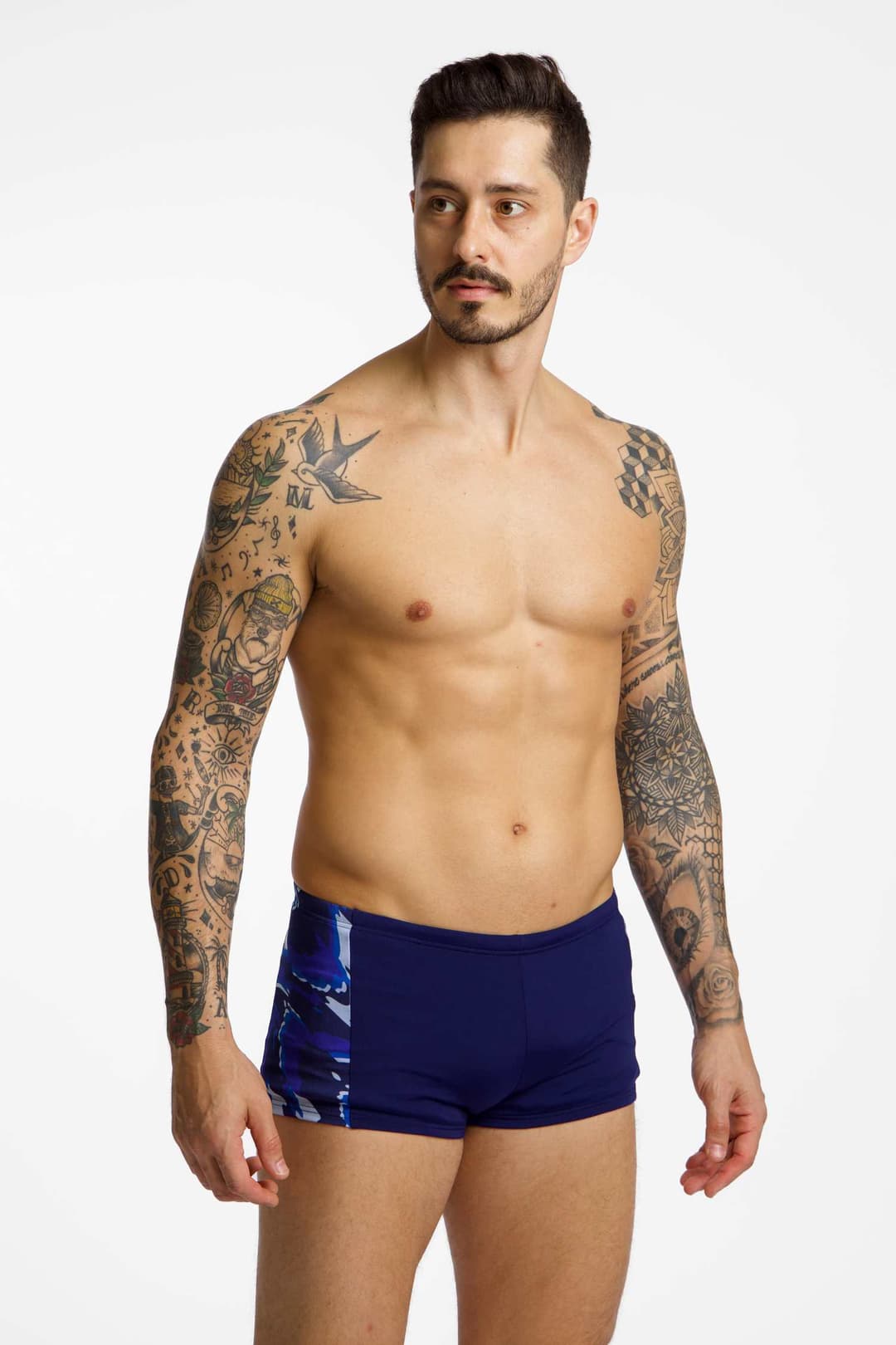 adidas Ripstream Team Graphic Herren Badehose Blau, Herren, Größe: 8
