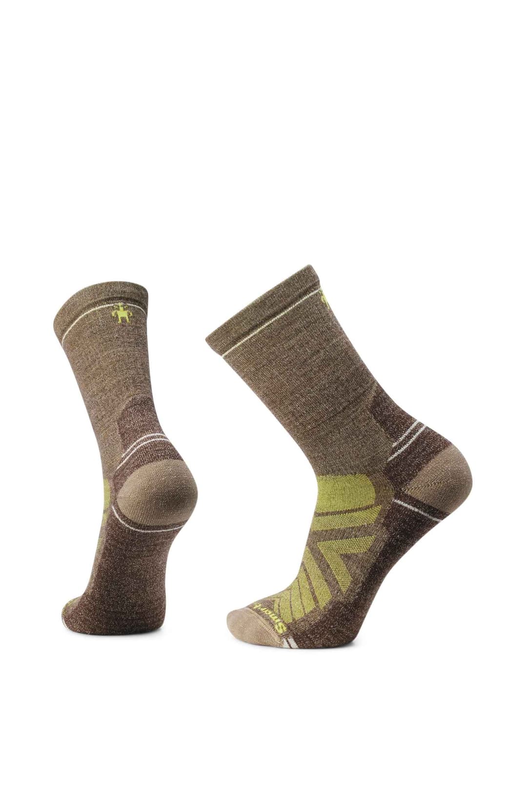 Smartwool Hike Light Cushion Crew 38-45 Herren Wandersocken Khaki, Herren, Größe: II