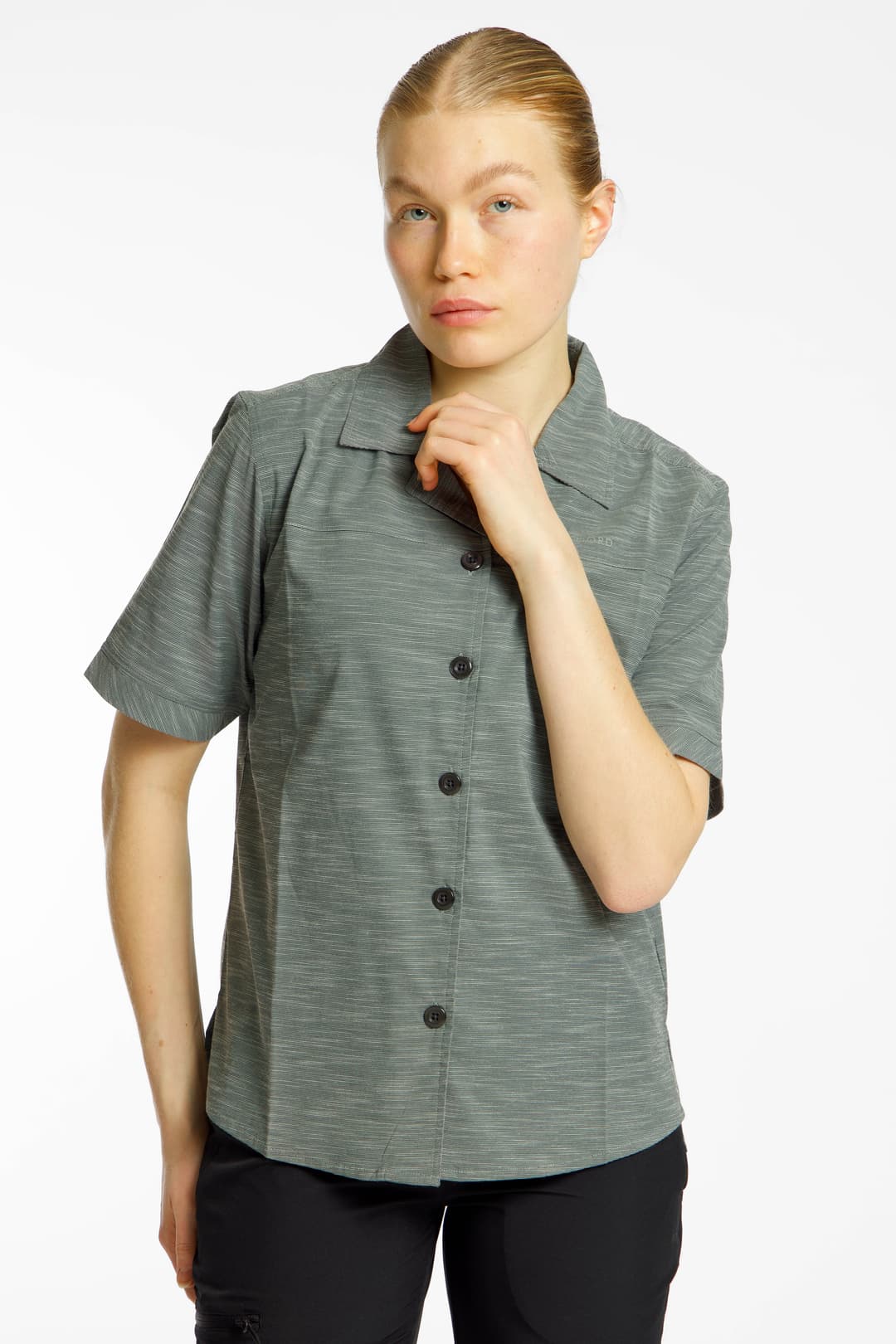 46 NORD Hörnli Damen Wanderbluse Grau, Damen, Größe: 44