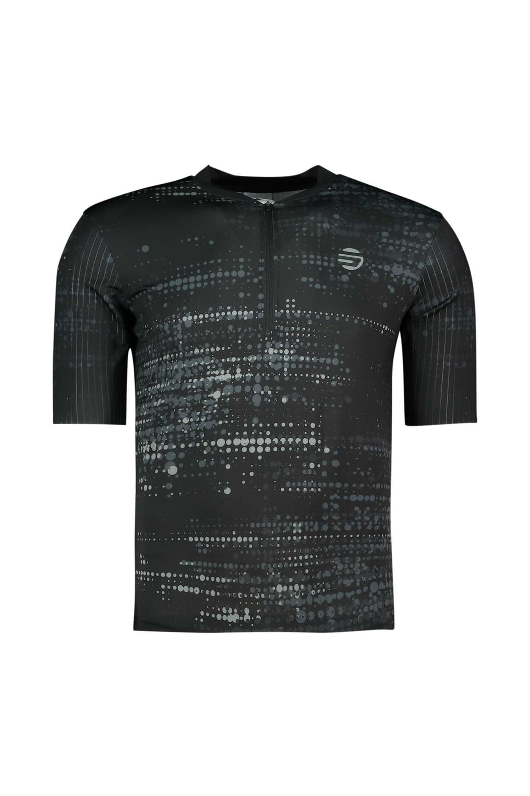 Stoke Rubus Half-Zip Herren Biketrikot Schwarz, Herren, Größe: L