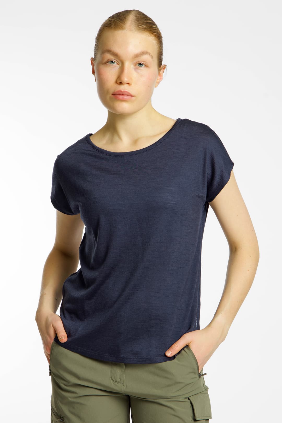 46 NORD Damen T-Shirt Blau, Damen, Größe: S