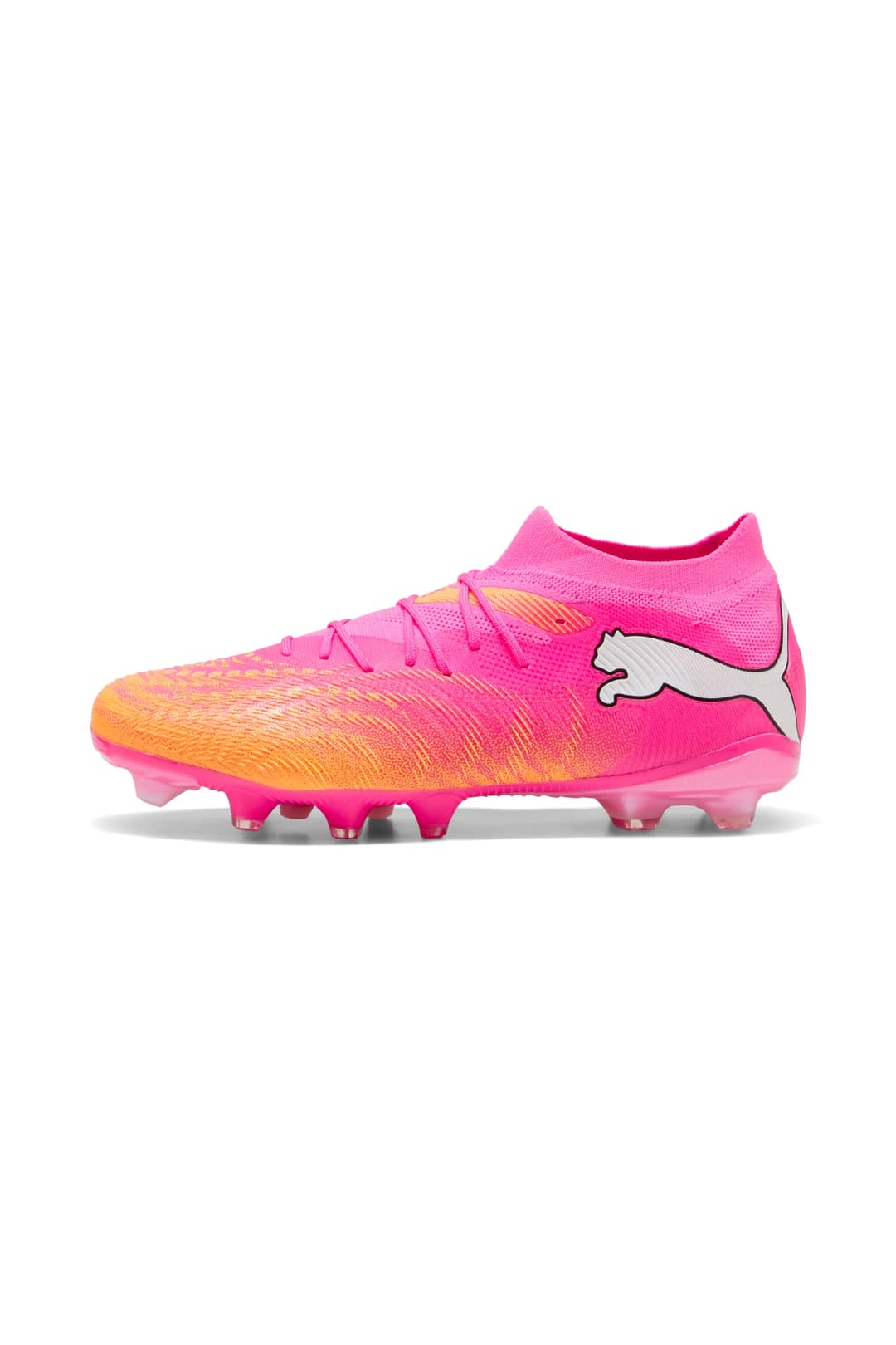PUMA Future 9 Match FG/AG Fussballschuh Pink, Herren, Größe: 8 1/2