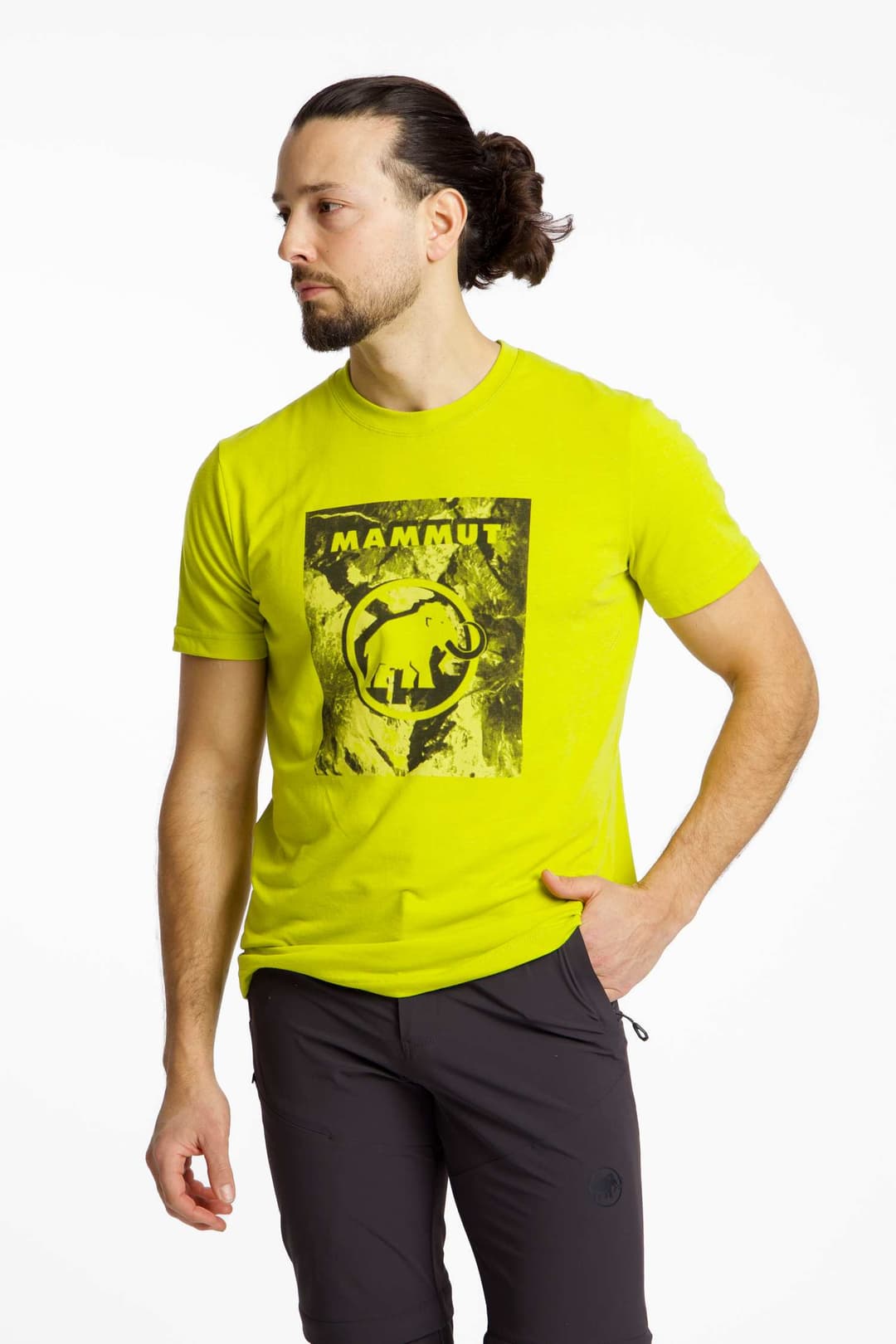 MAMMUT Trovat Mammut Herren T-Shirt Gelb, Herren, Größe: S