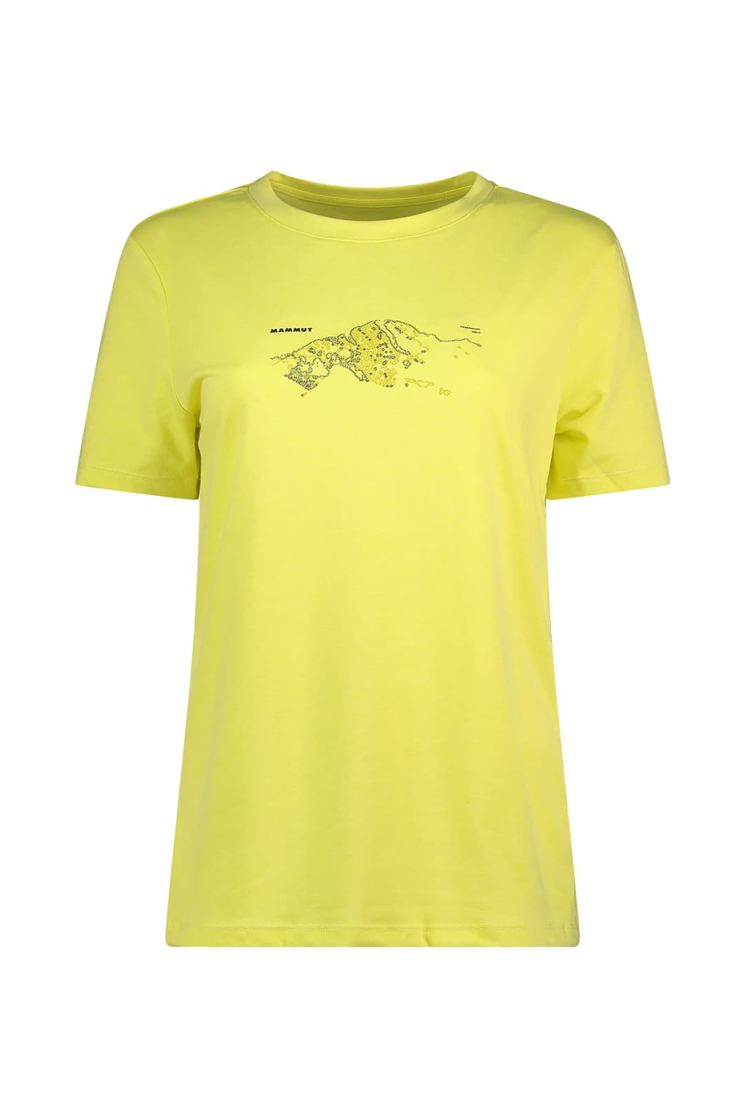 MAMMUT Mountain Fruendenhorn Damen T-Shirt Gelb, Damen, Größe: L