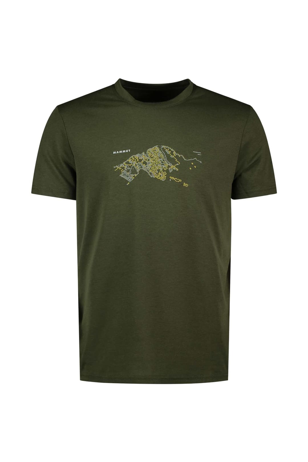 MAMMUT Mountain Fruendenhorn Herren T-Shirt Grün, Herren, Größe: S