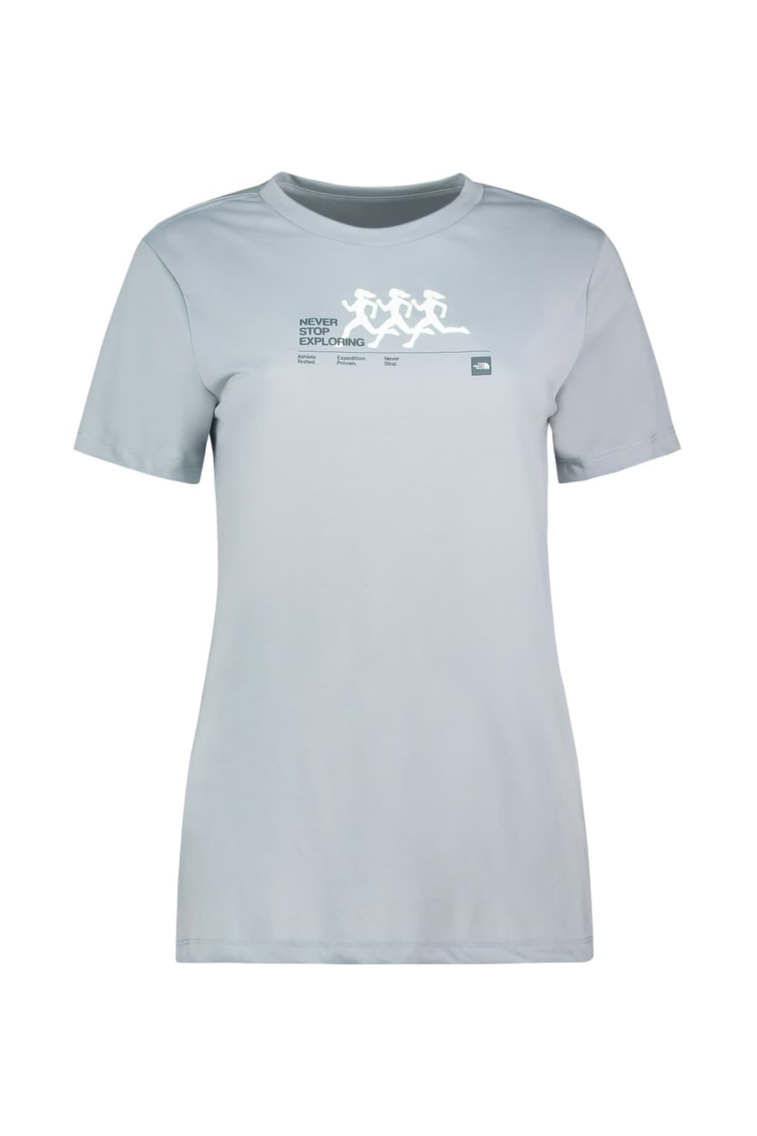 The North Face Bitmap Silhouette Graphic Damen T-Shirt Blau, Damen, Größe: XL