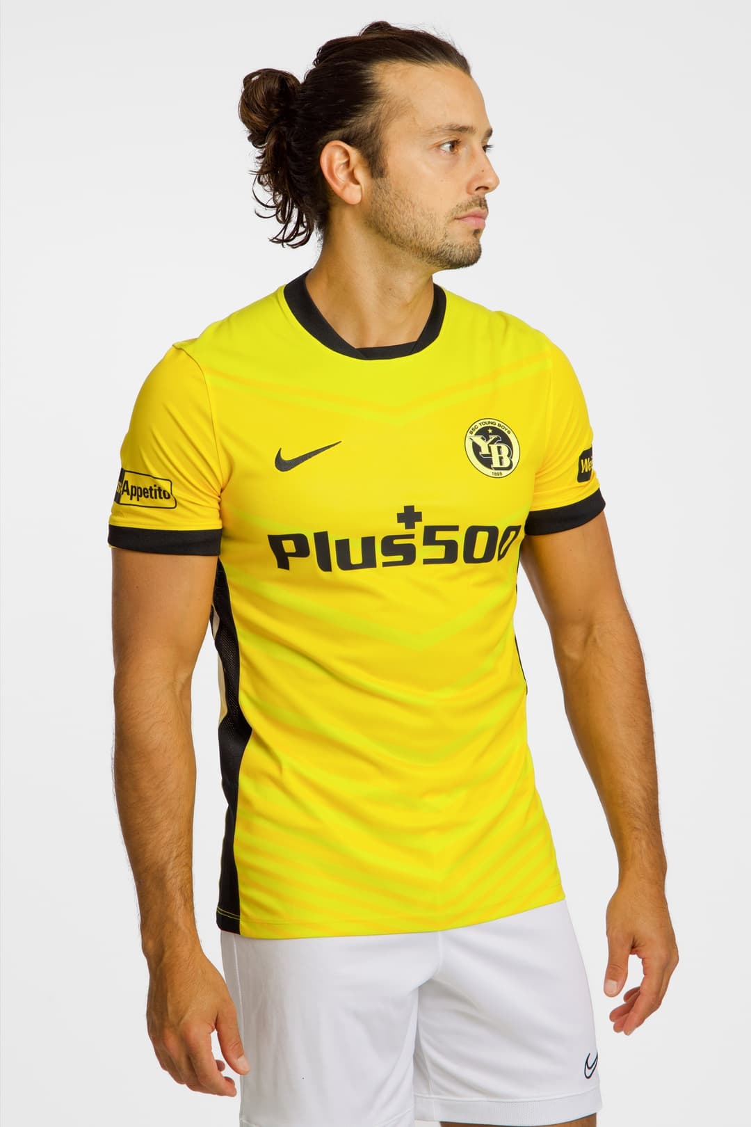 Nike Young Boys Bern Home Replica Herren Fussballtrikot 25/26 Gelb, Herren, Größe: S