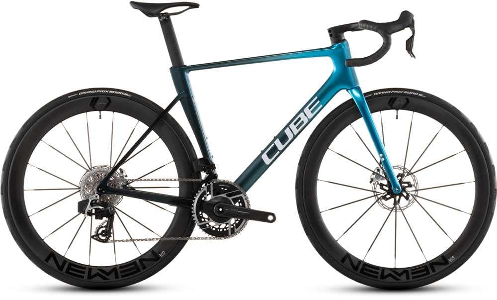 CUBE Litening AIR C:68X SLX 28 Rennvelo Blau, Herren, Größe: 56