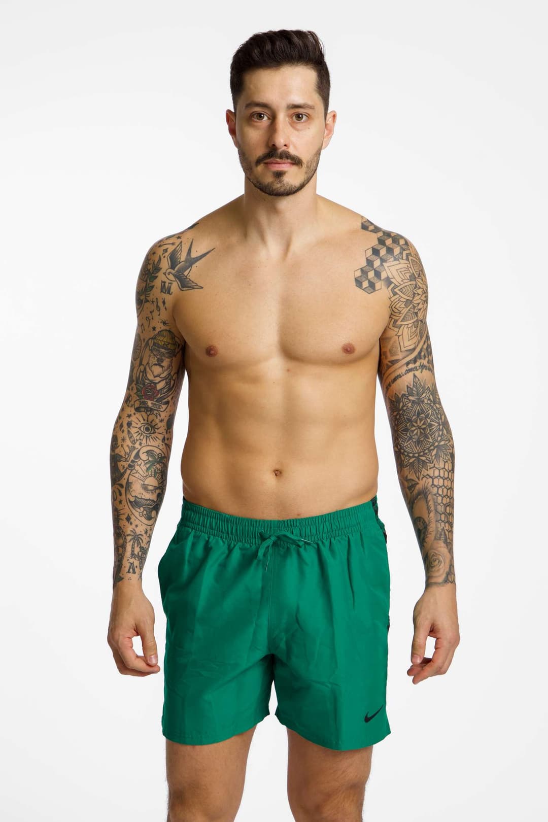 Nike Breaker 5" Herren Badeshort Grün, Herren, Größe: XXL