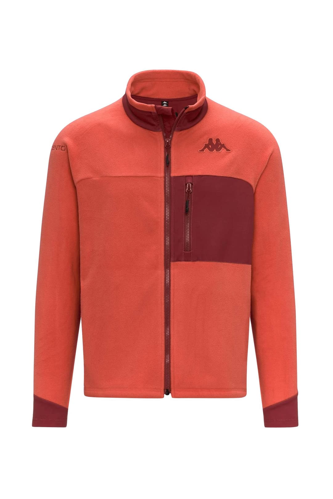 Kappa 672 Herren Midlayer Rot, Herren, Größe: S