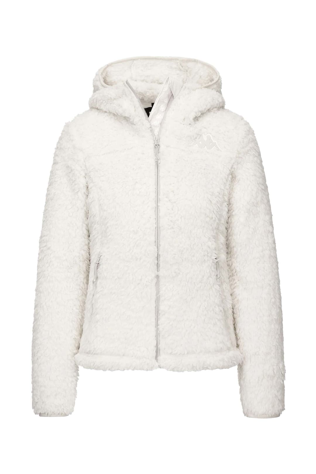 Kappa 645C Damen Midlayer Weiss, Damen, Größe: L