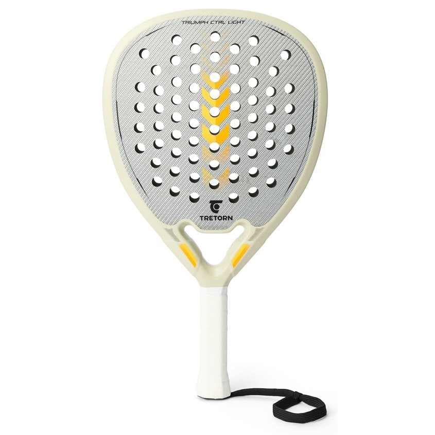 Tretorn Triumph CTRL Light Padelracket Grau, Herren, Größe: ONE SIZE