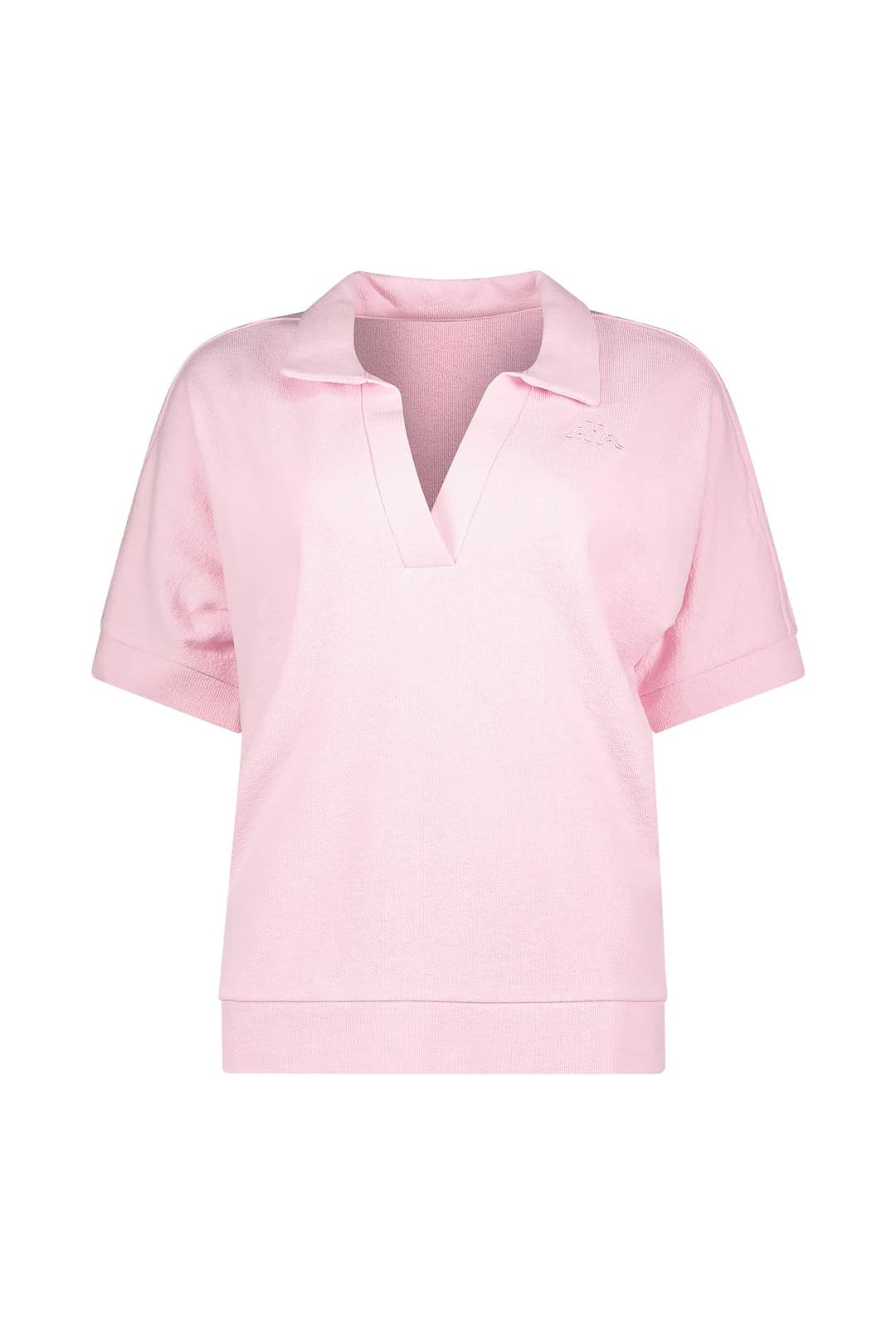 Kappa Irene Jacquard Damen Poloshirt Pink, Damen, Größe: M