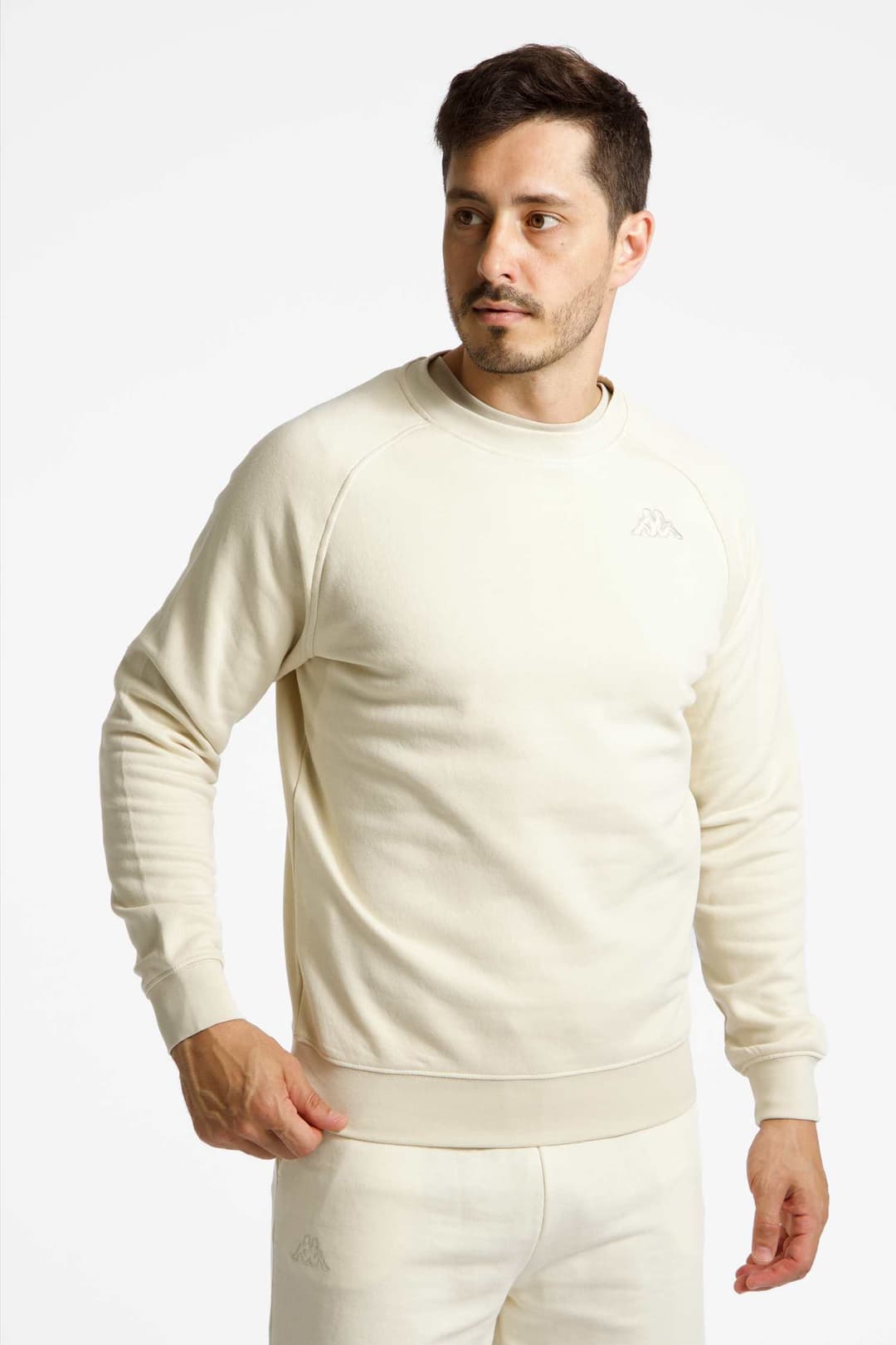 Kappa Logo Korpo Caimali Herren Pullover Beige, Herren, Größe: M