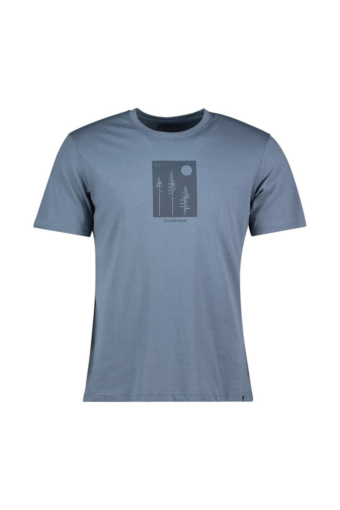 2117 OF SWEDEN Apelviken Herren T-Shirt Blau, Herren, Größe: XL