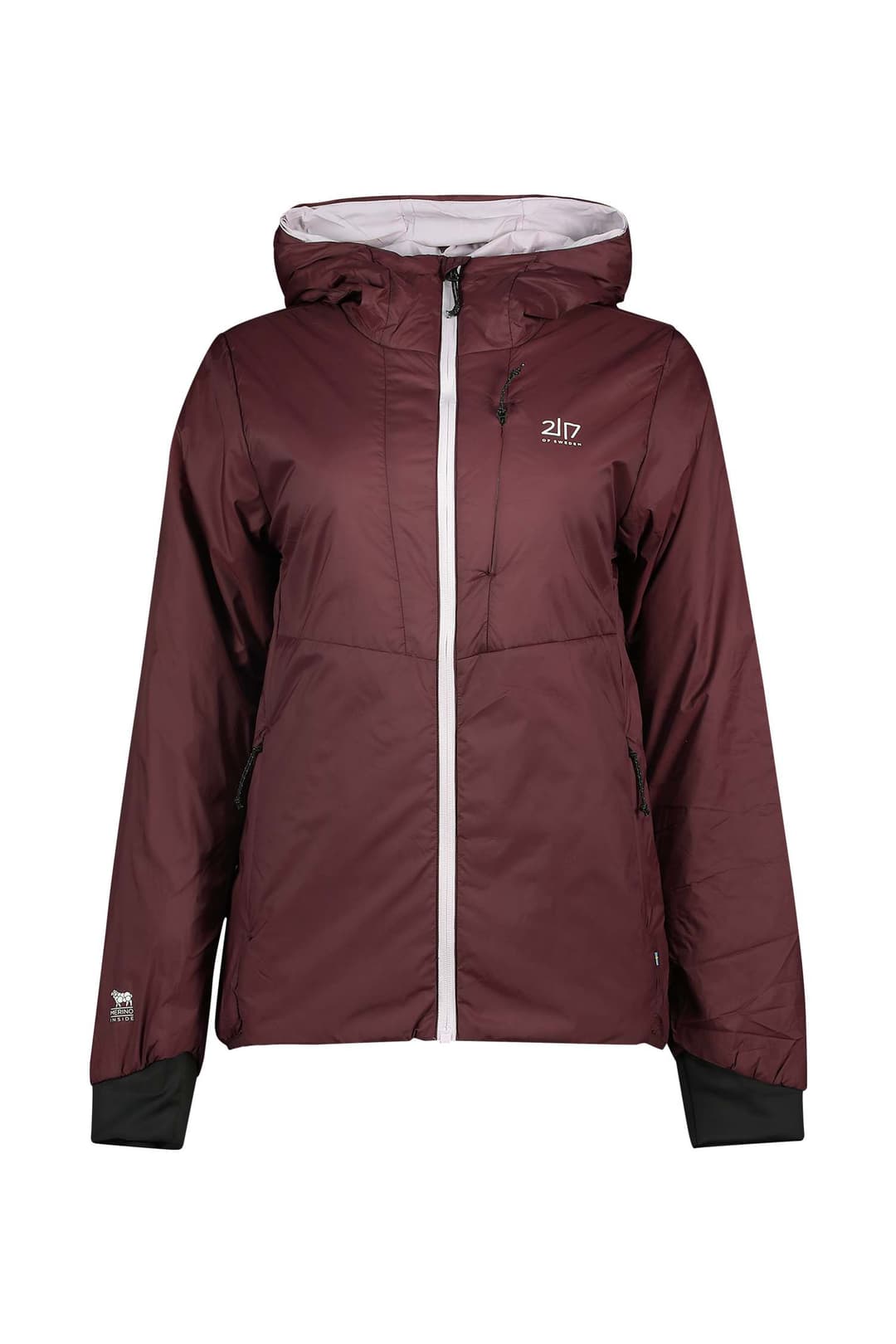 2117 OF SWEDEN Valla Light Padded Damen Outdoorjacke Rot, Damen, Größe: M